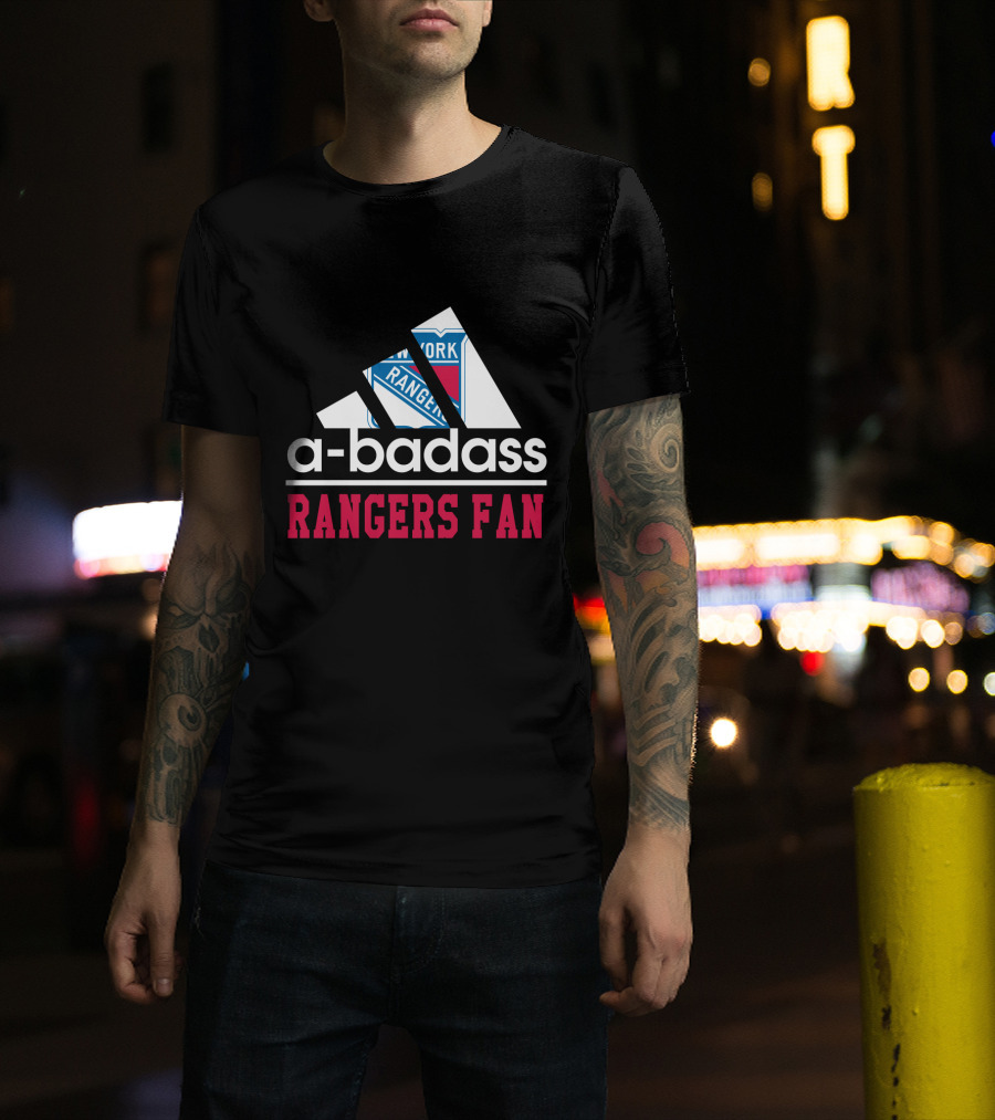 A-Badass New York Rangers Fan T-Shirt