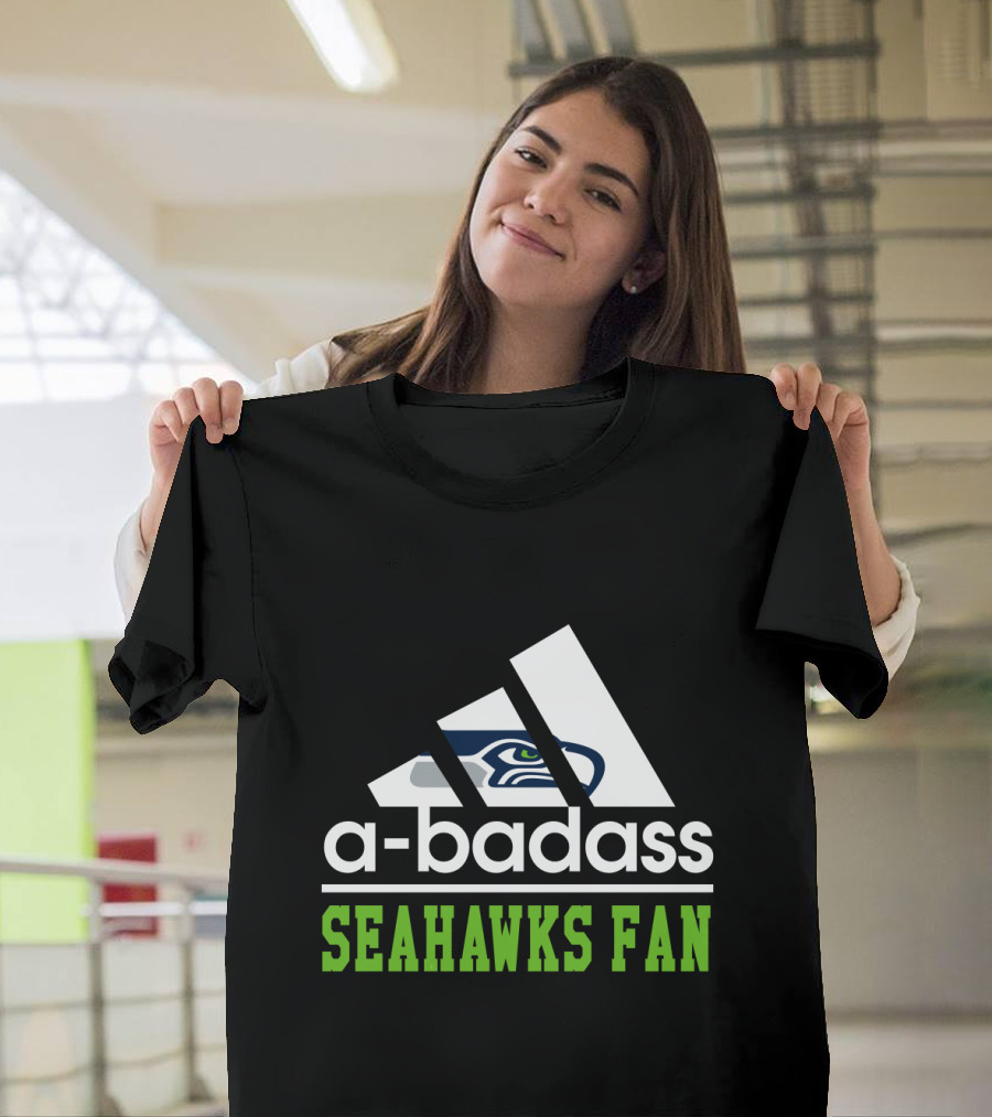 A-Badass Seahawks Fan T-Shirt