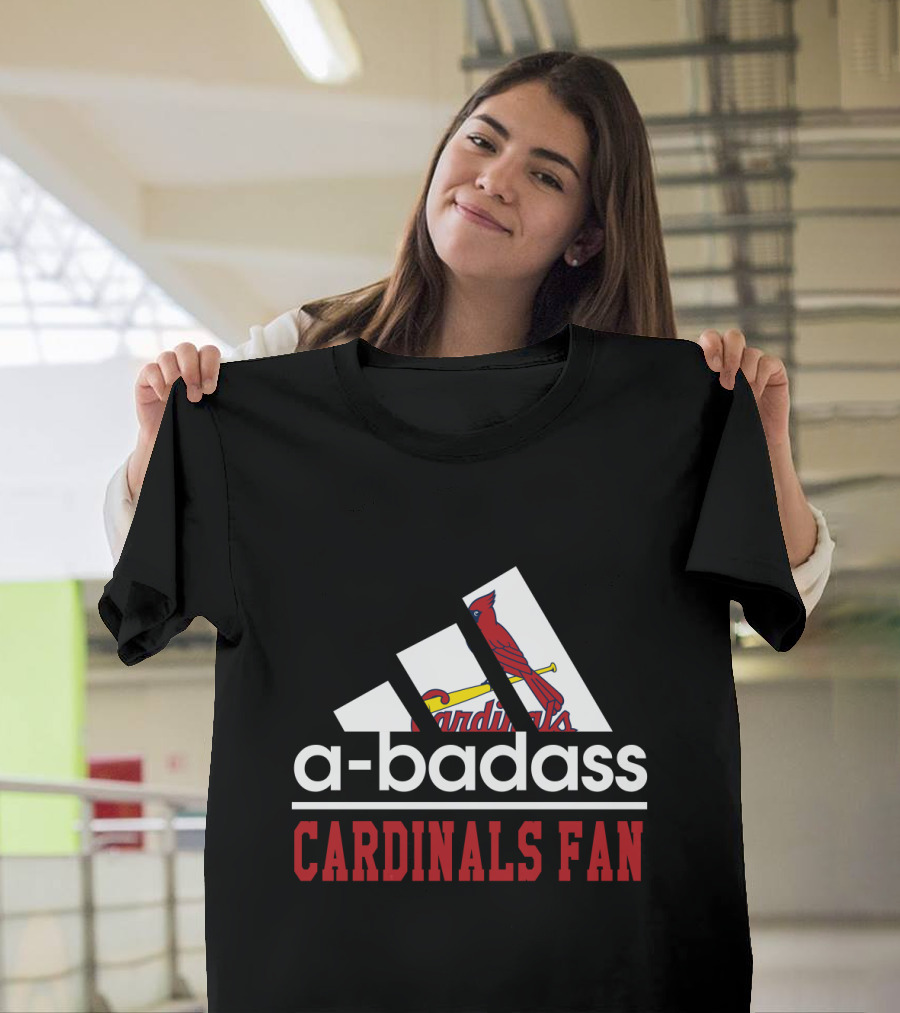 A-Badass Cardinals Fan St. Louis Cardinals T-Shirt