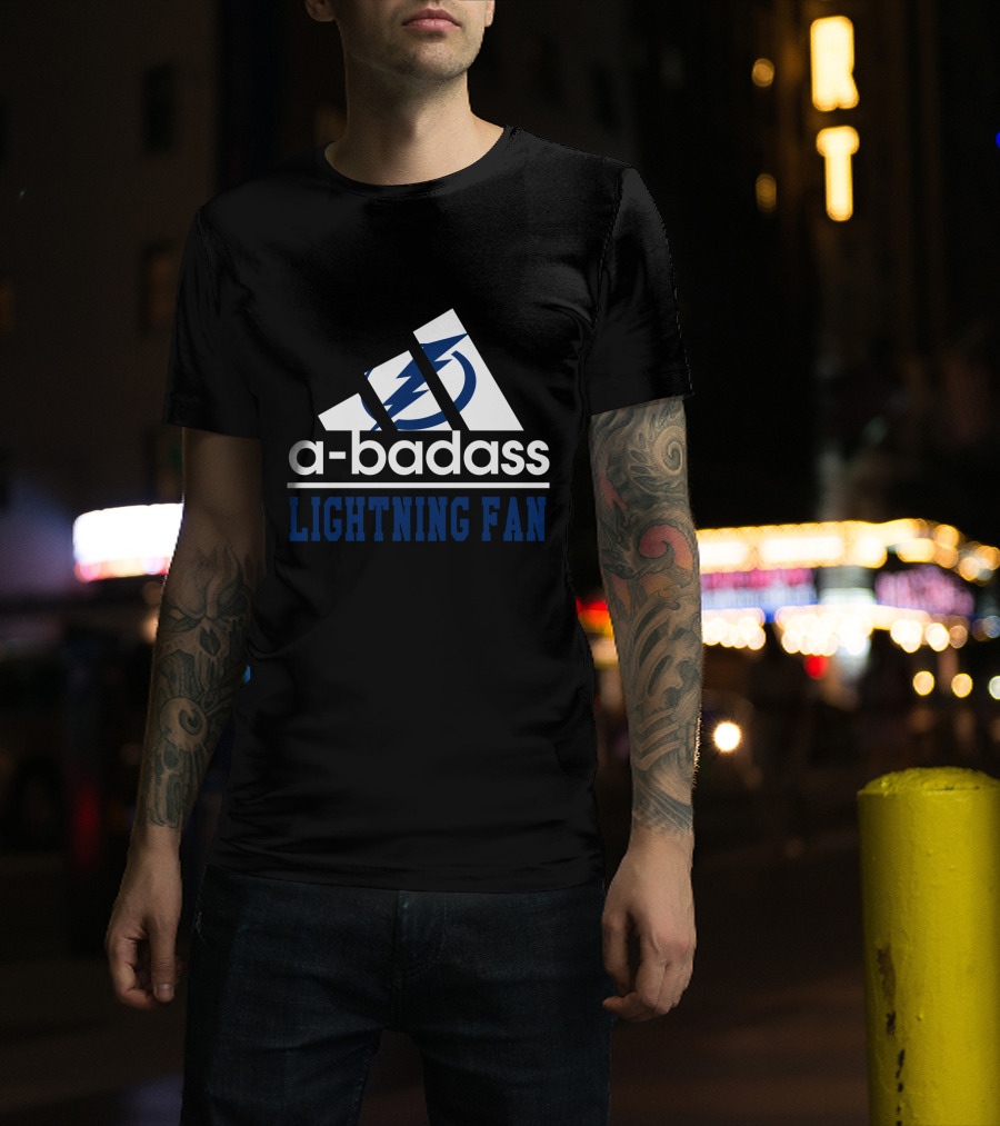 A-Badass Lightning Fan Tampa Bay Lightning T-Shirt