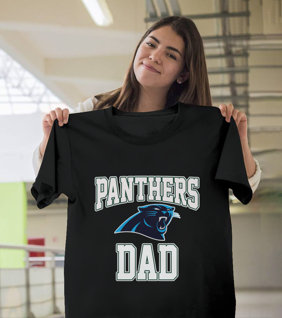 Carolina Panthers Dad Father's Day T-Shirt