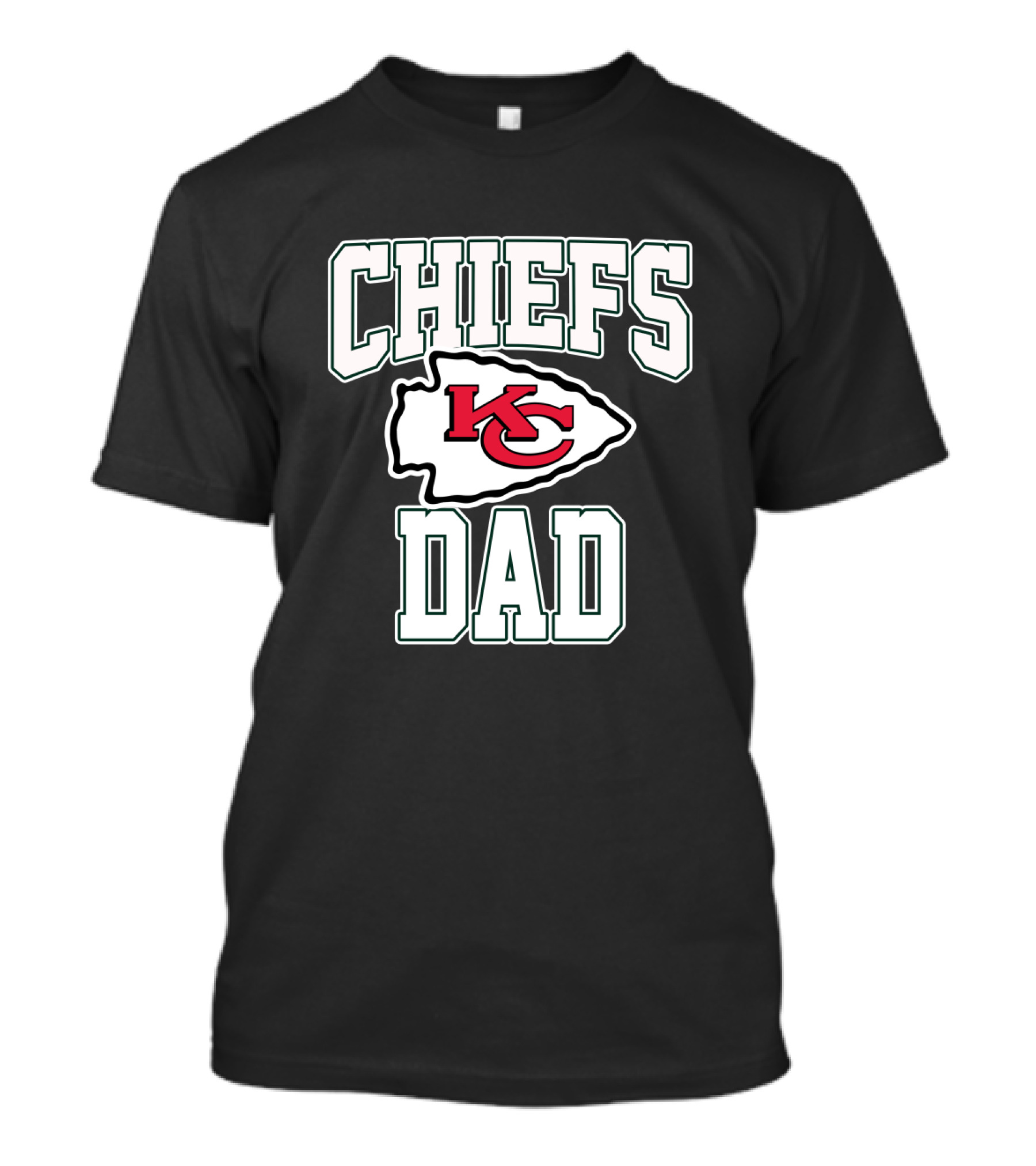 Chiefs Dad Kansas City Father's Day T-Shirt