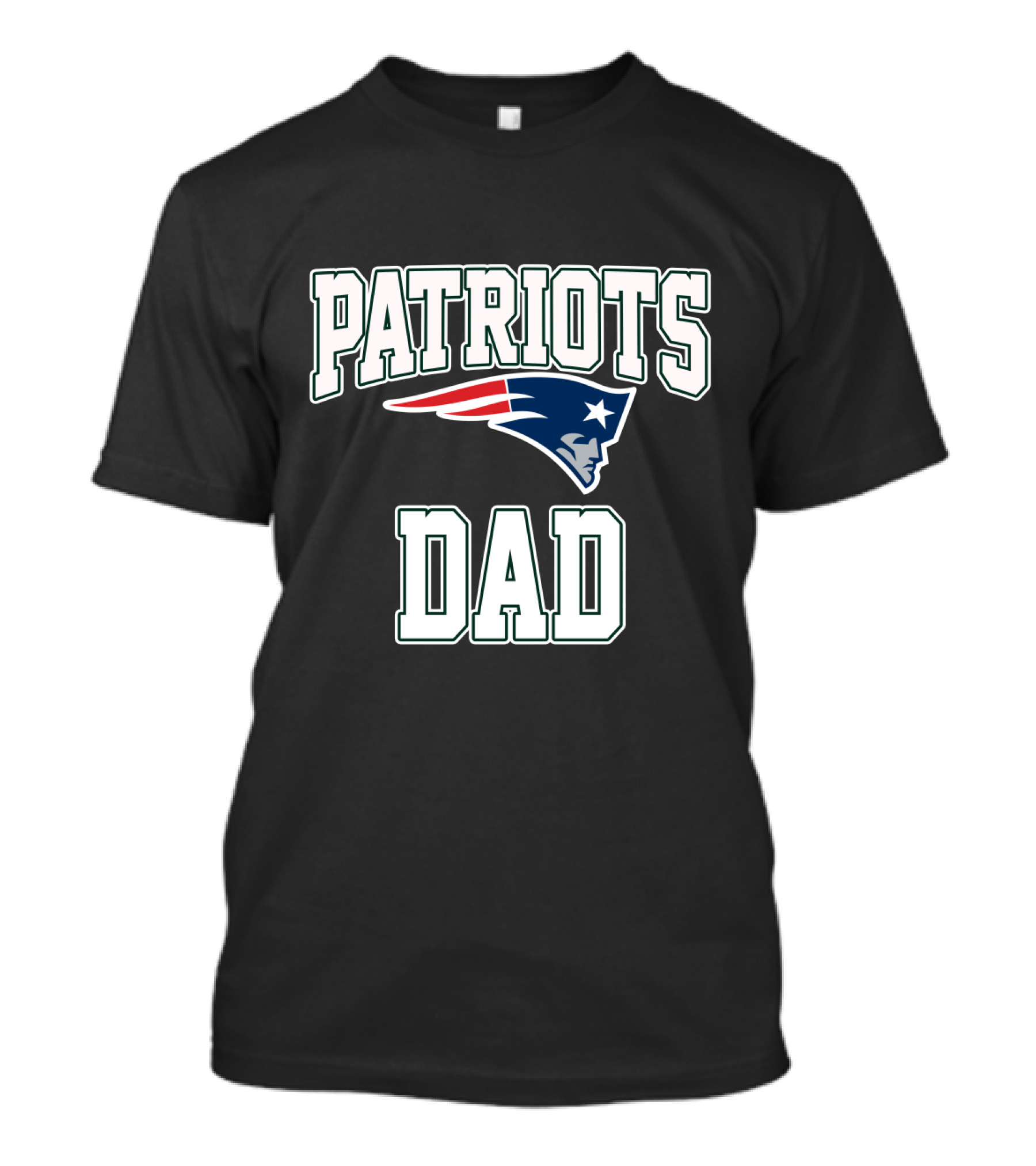 New England Patriots Dad Football Pride Father's Day T-Shirt