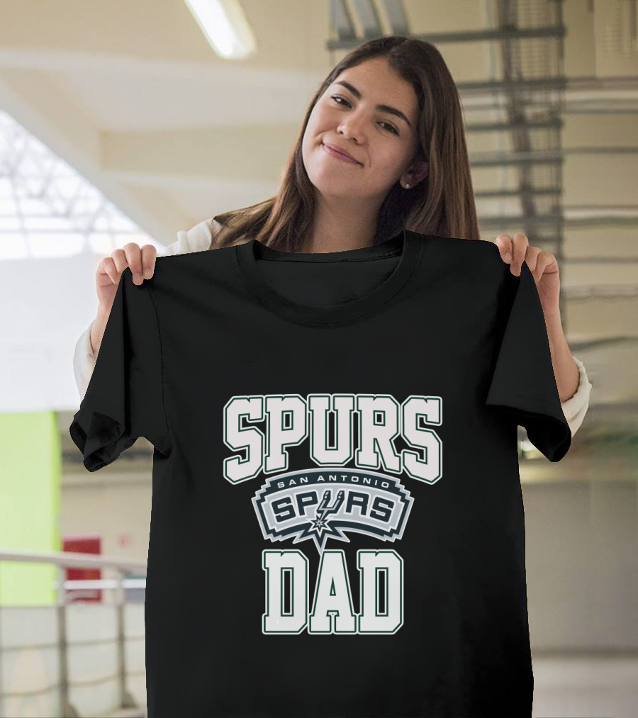 San Antonio Spurs Dad Father's Day Gift Idea T-Shirt