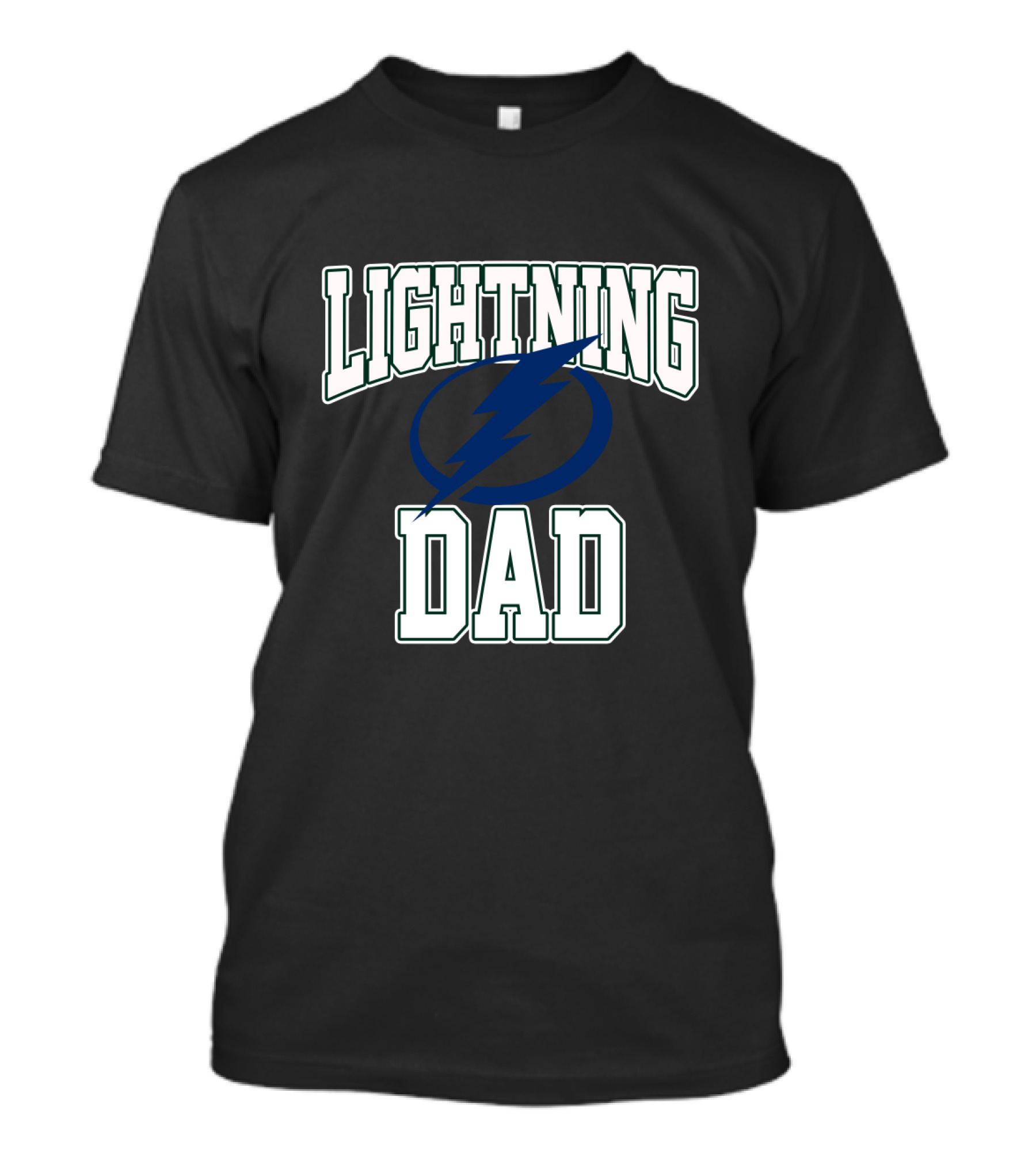 Lightning Dad Tampa Bay Lightning Supporter T-Shirt