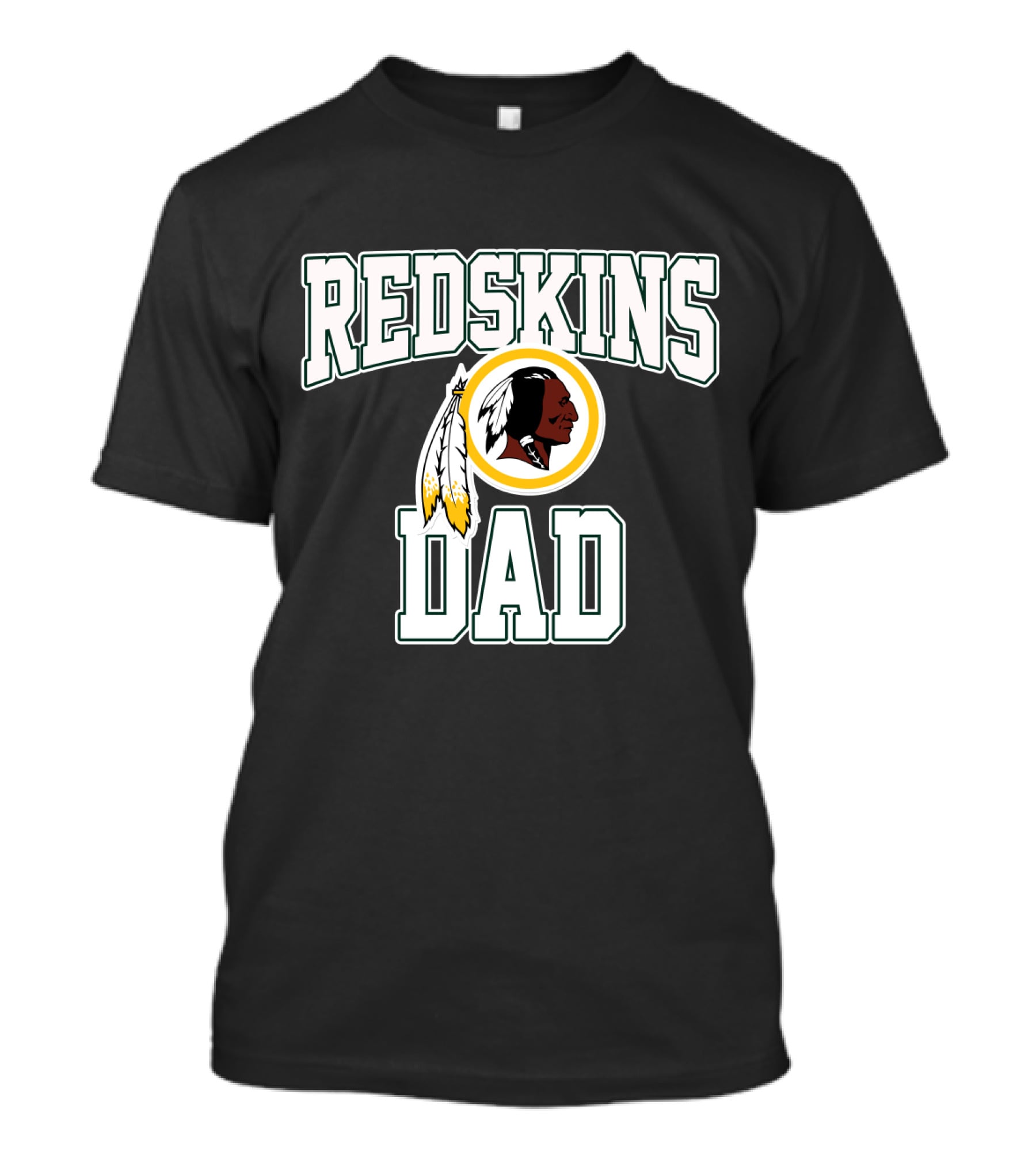Redskins Dad Father's Day Gift For Washington Football Fans T-Shirt