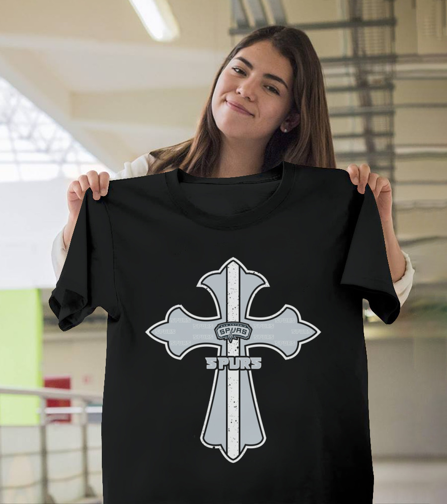 Spurs Cross For Jesus San Antonio Fans T-Shirt