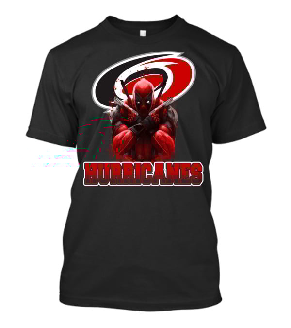 Carolina Hurricanes Deadpool Crossover Fan T-Shirt