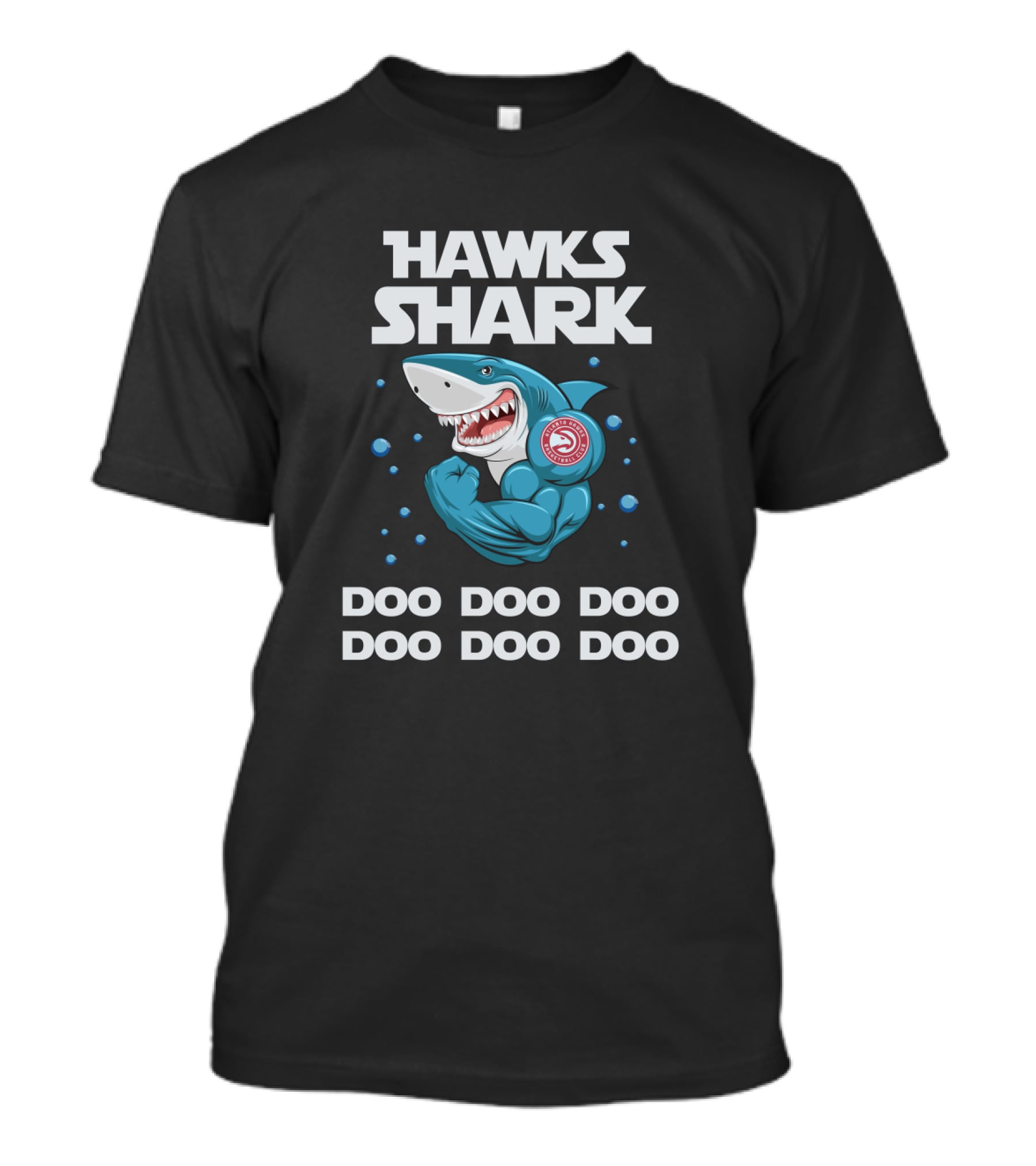 Hawks Shark Doo Doo Doo Nba T-Shirt