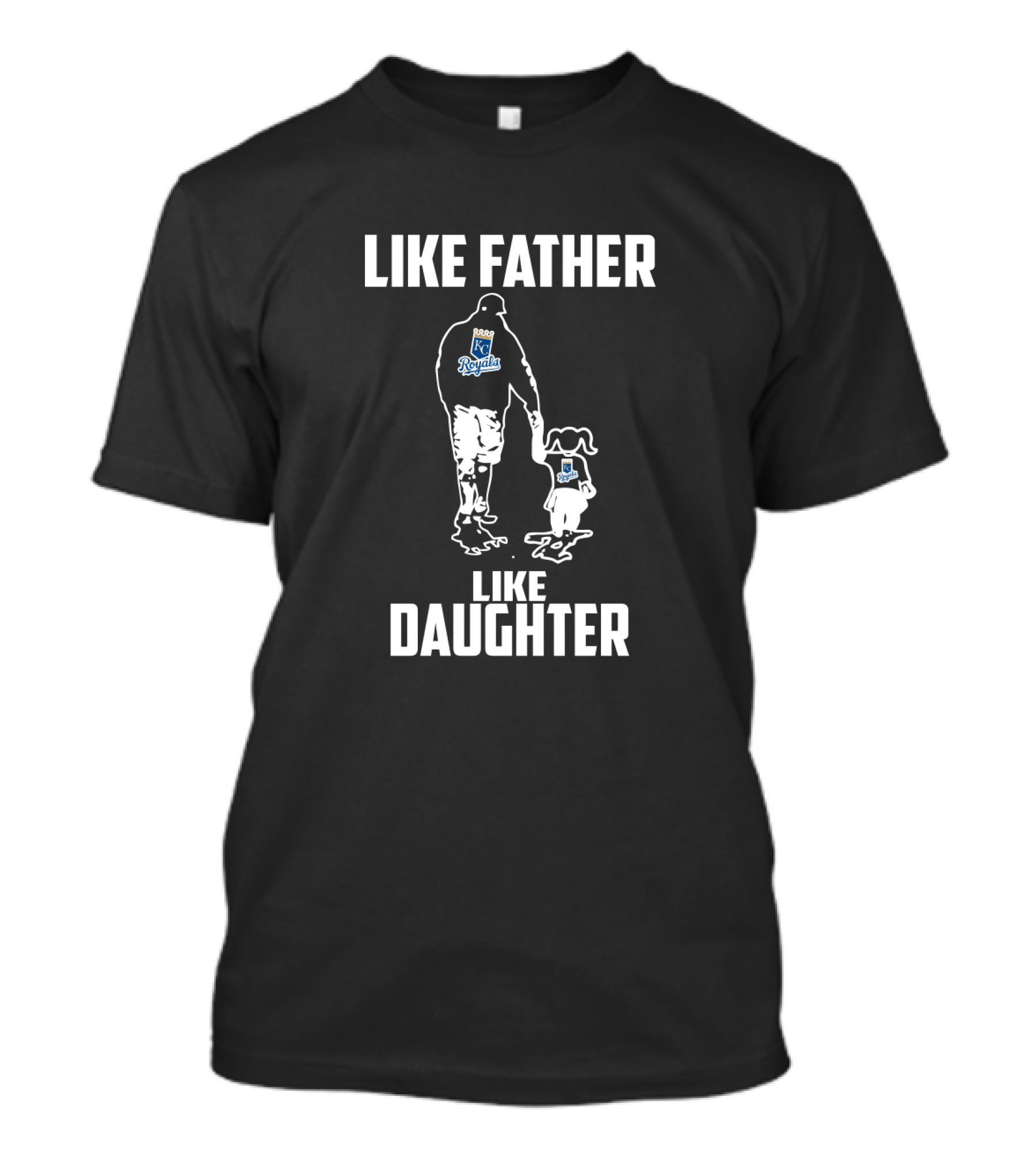 KC Royals Like Father Like Daughter Family Bonding T-Shirt