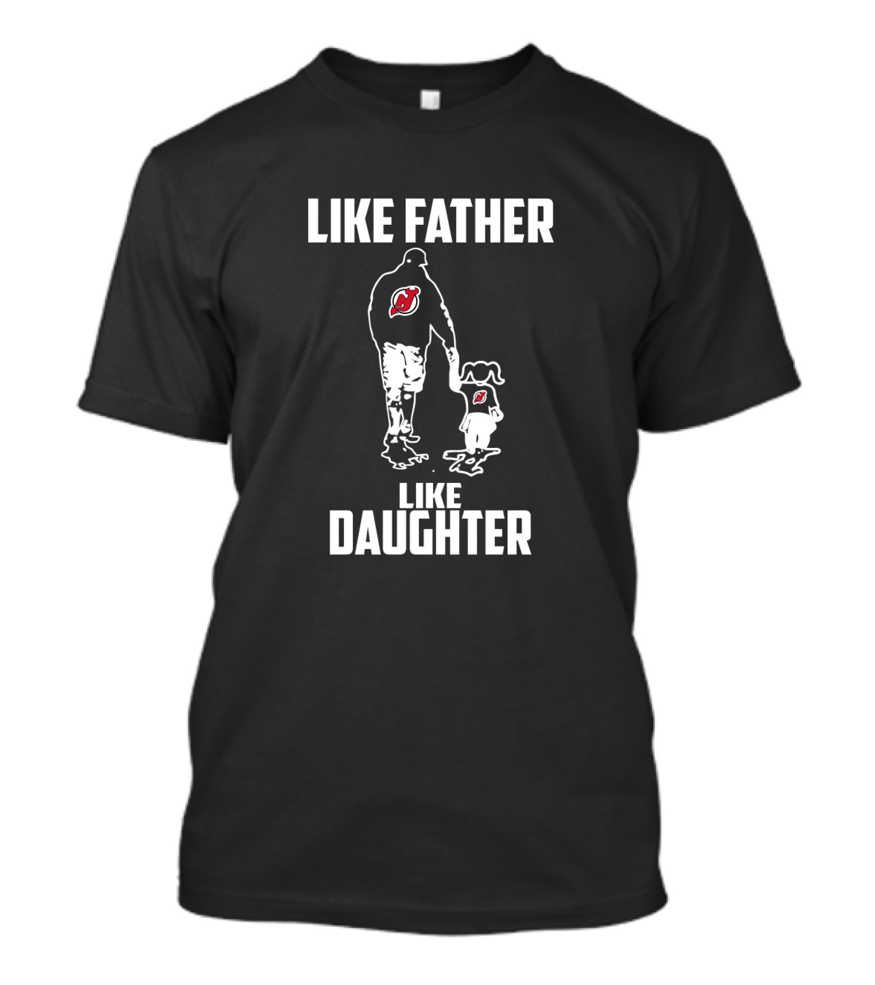 New Jersey Devils Like Father Like Daughter T-Shirt