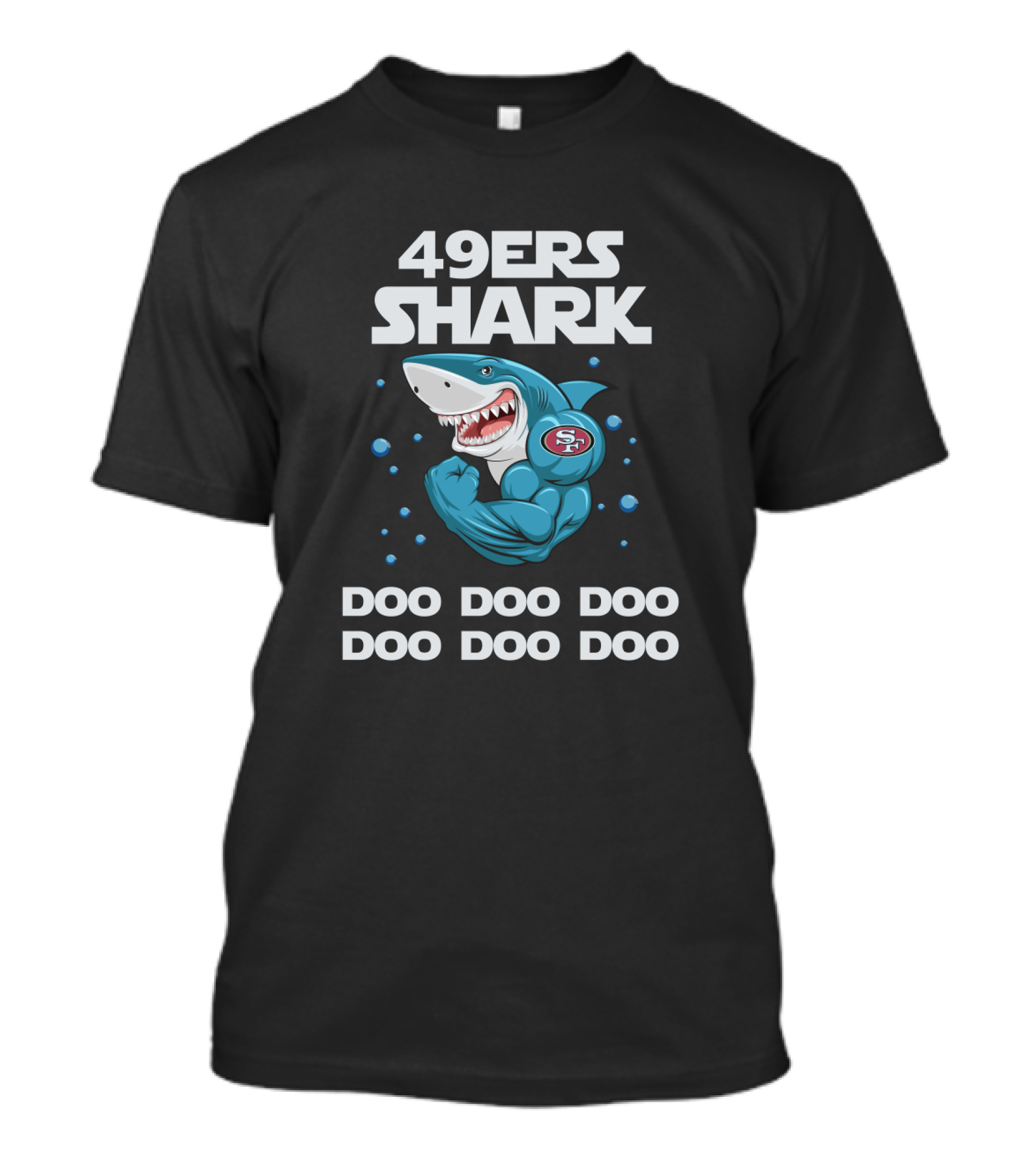 49ers Shark Doo Doo Doo Nfl T-Shirt