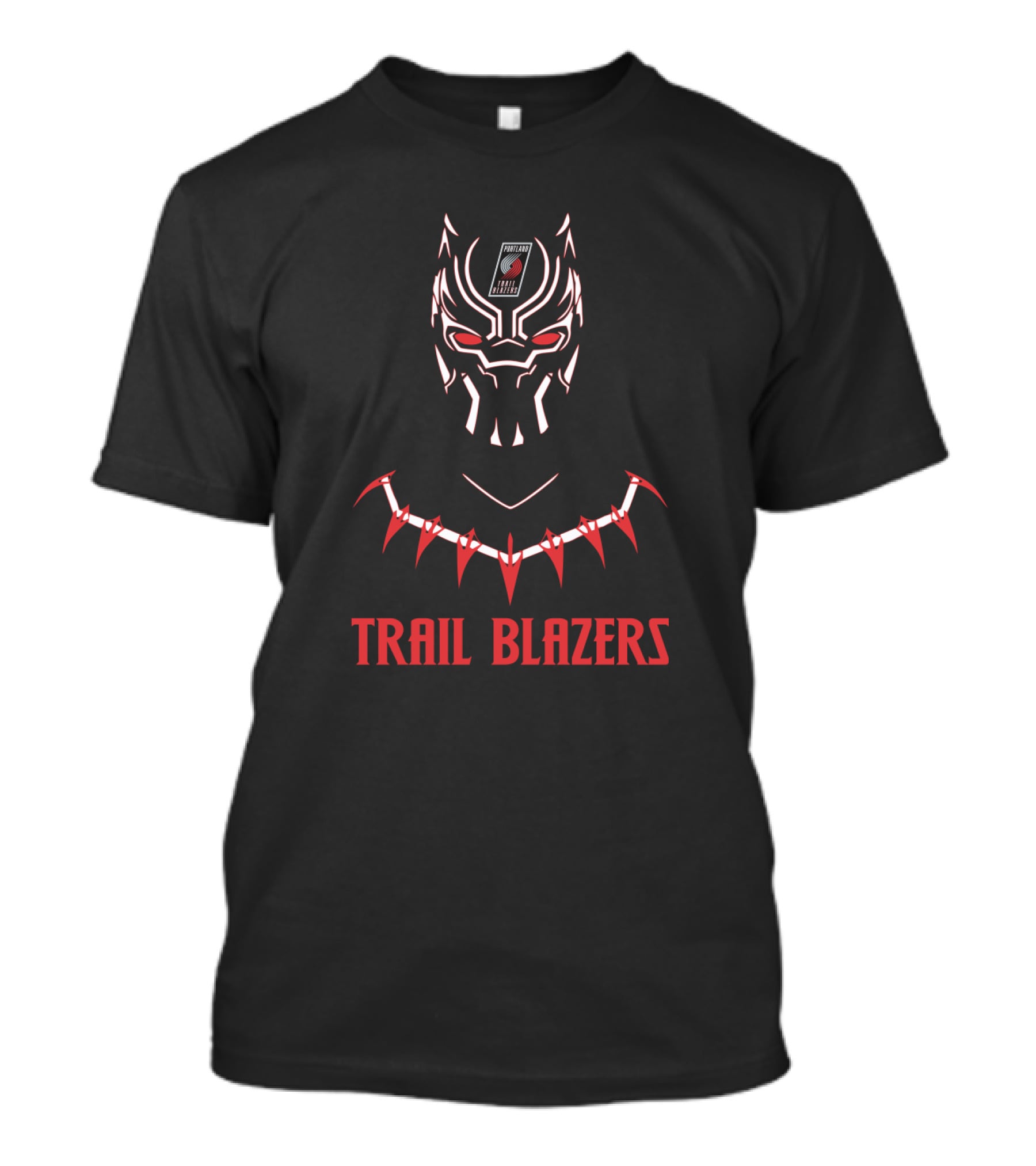 Trail Blazers Black Panther Fan T-Shirt