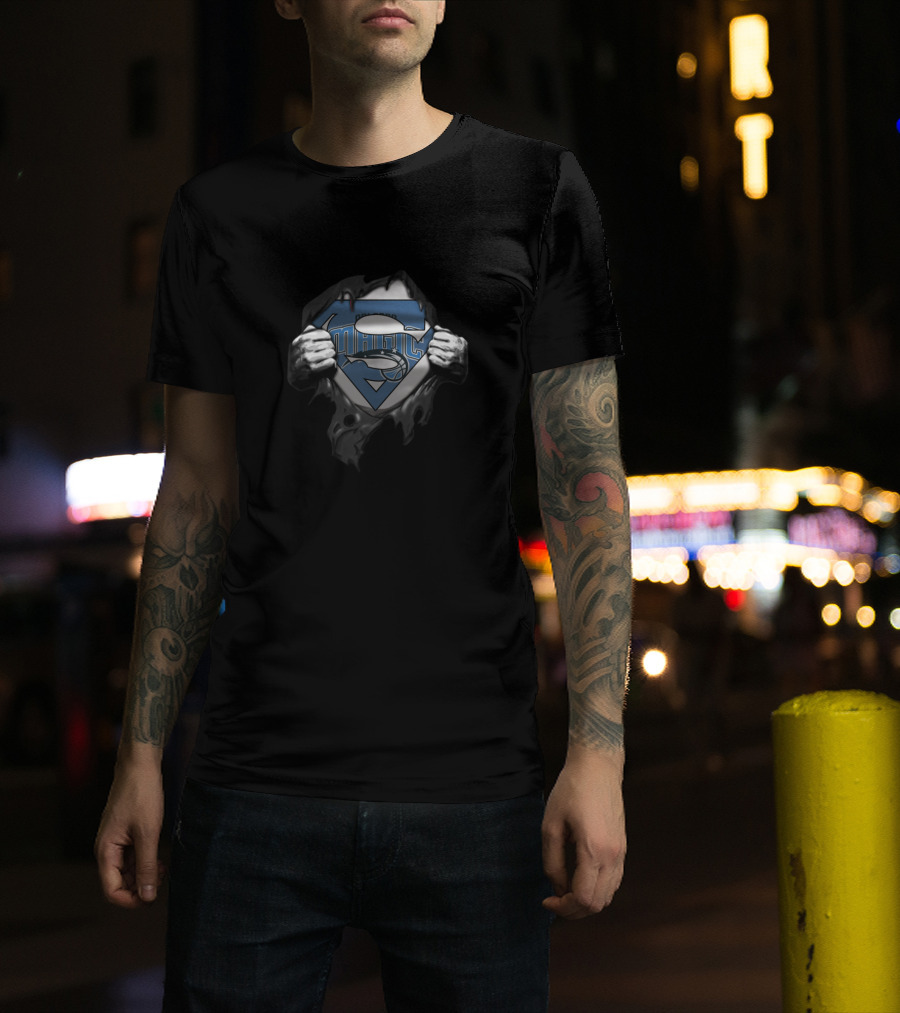 Magic Superman Orlando Basketball T-Shirt