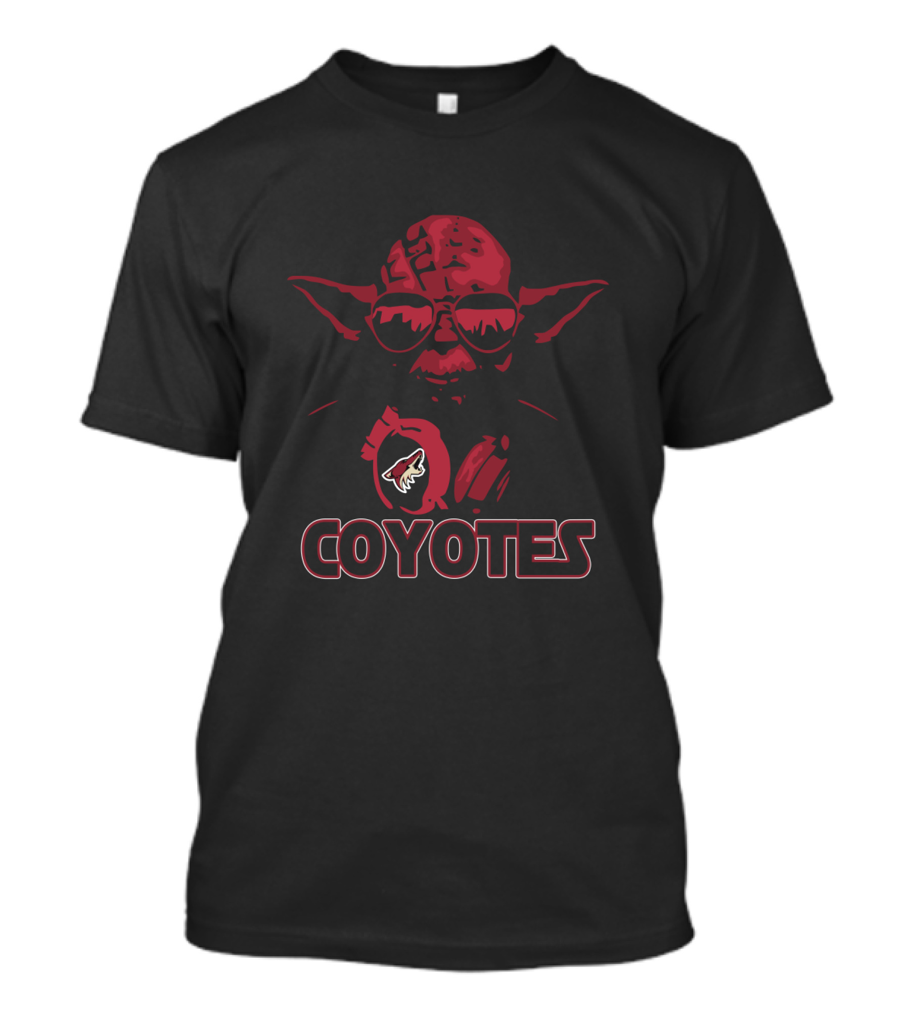 Yoda Coyotes Star Wars Arizona Hockey Fans Collaboration T-Shirt