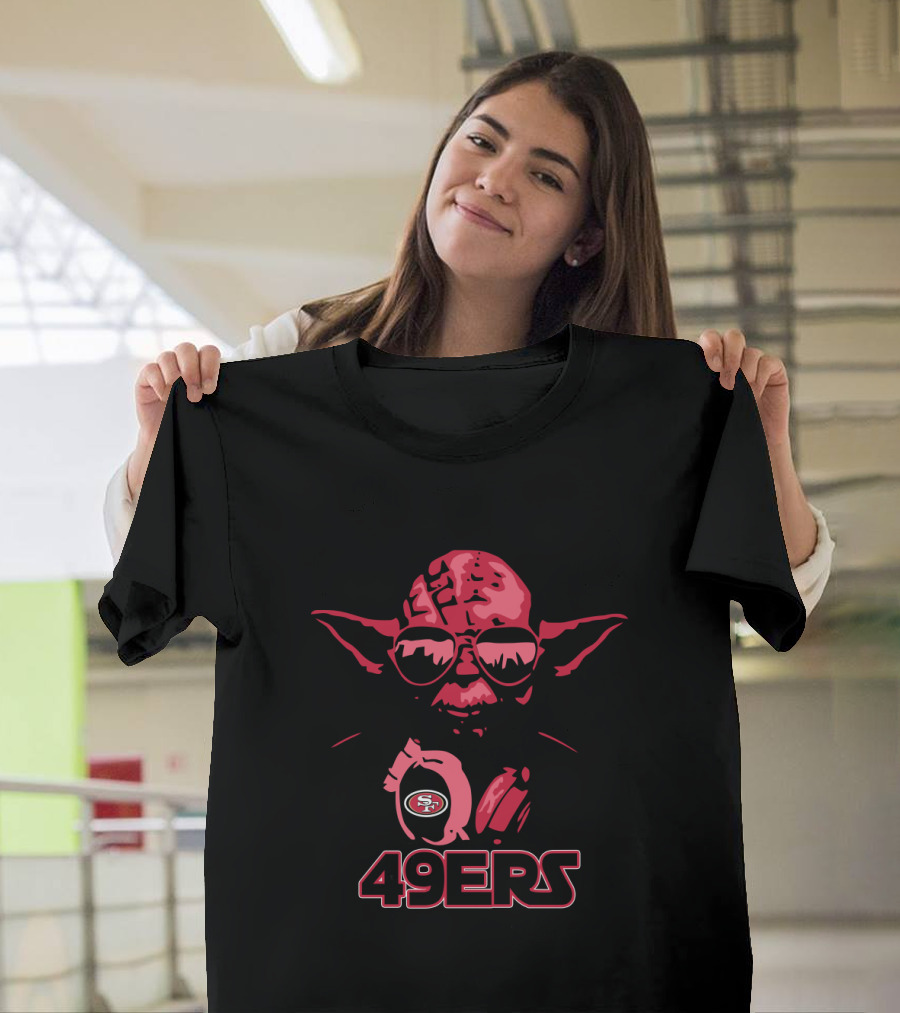 Yoda Star Wars San Francisco 49ers 49ers Fans T-Shirt