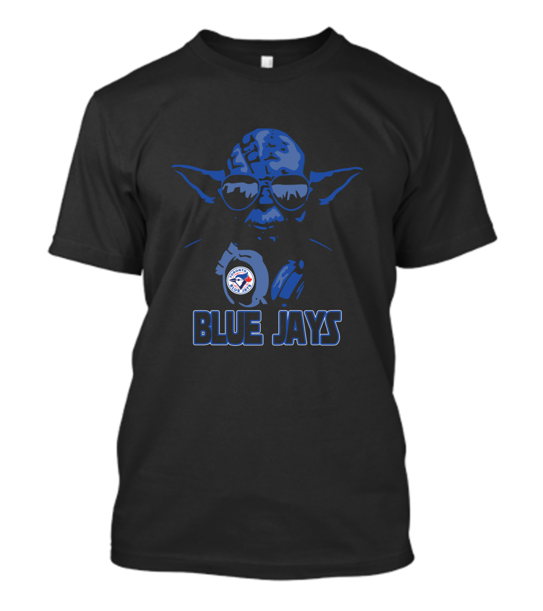 Yoda Star Wars Toronto Blue Jays Blue Jays Fans Yoda Toronto Blue Jays T-Shirt