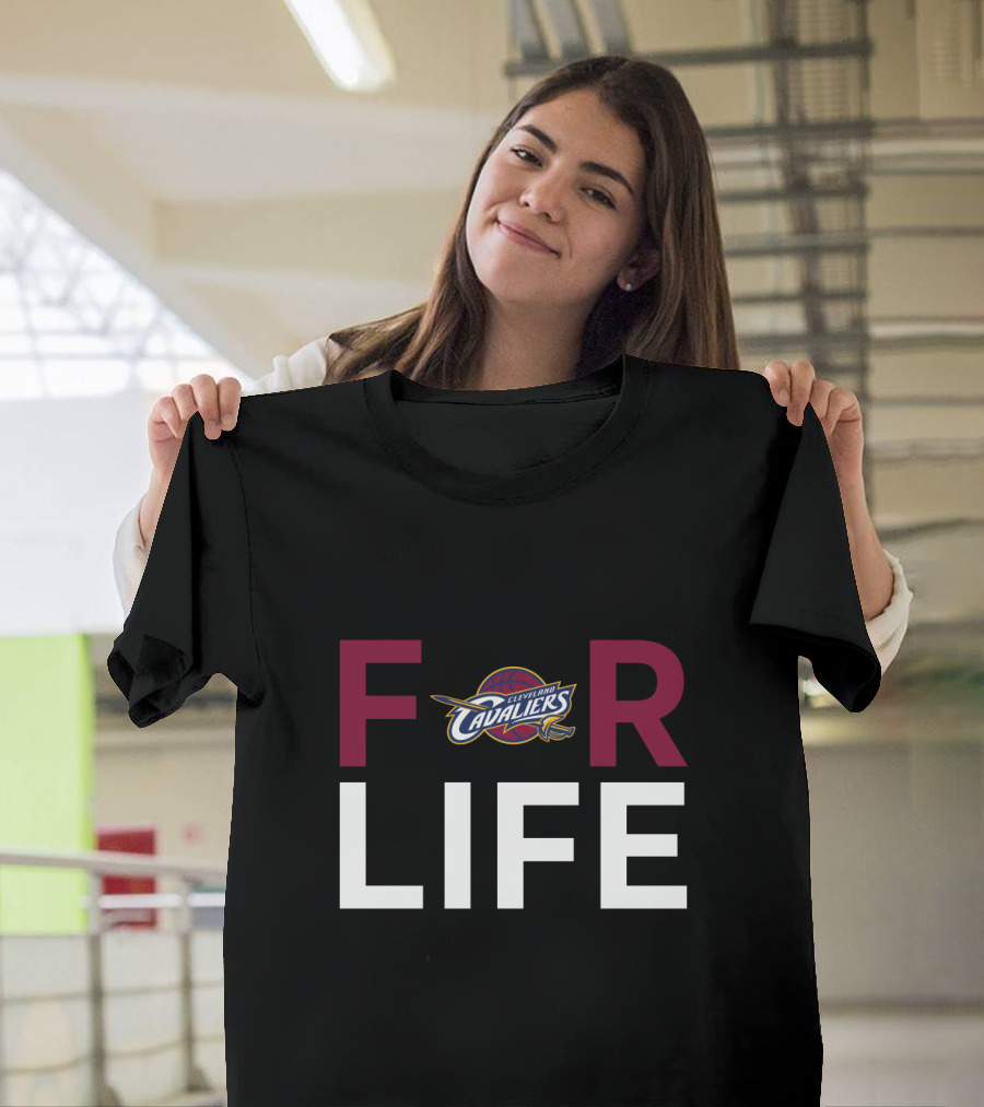 Cleveland Cavaliers Logo For Life Fans T-Shirt