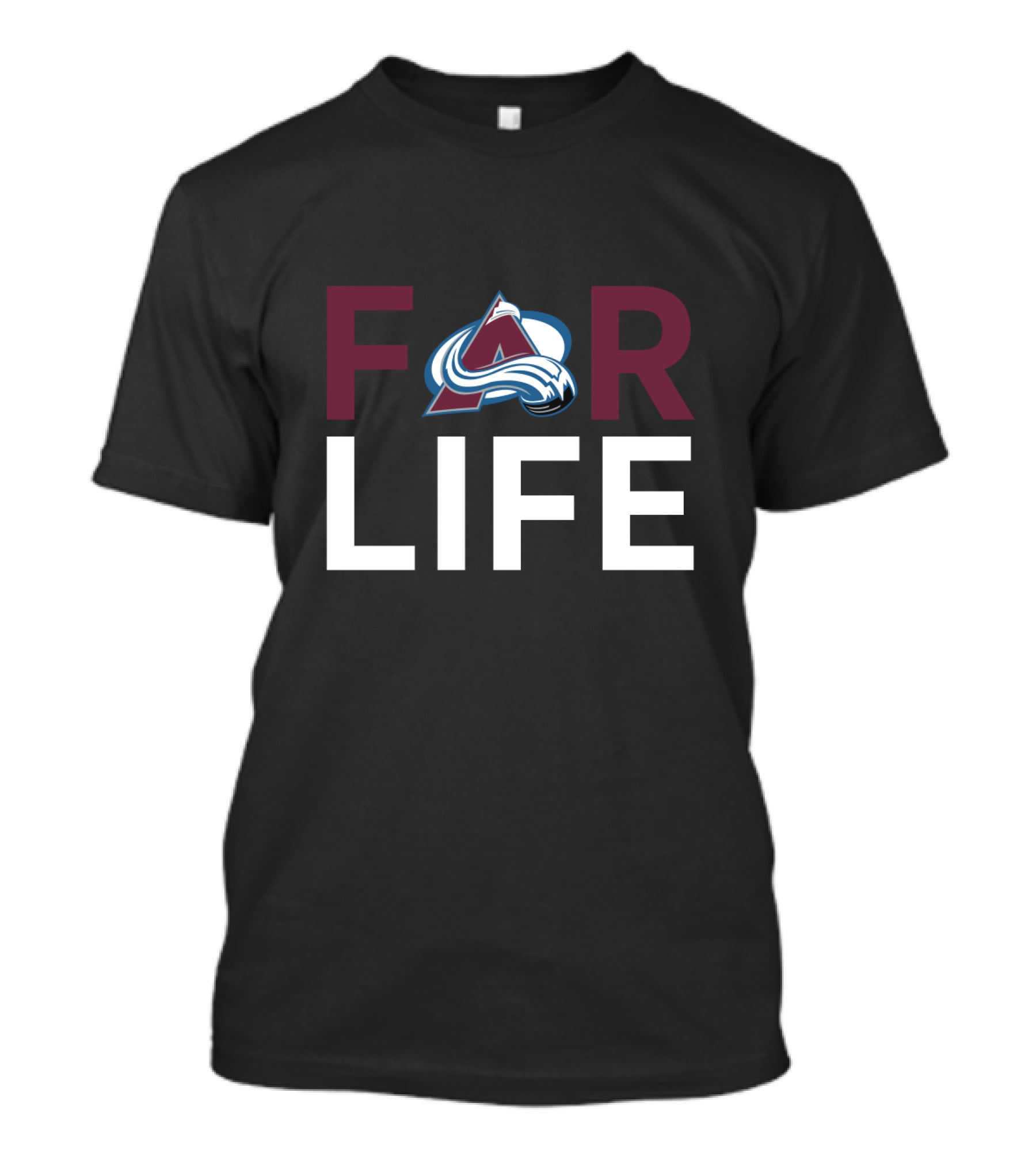 Colorado Avalanche Fan Pride For Life T-Shirt