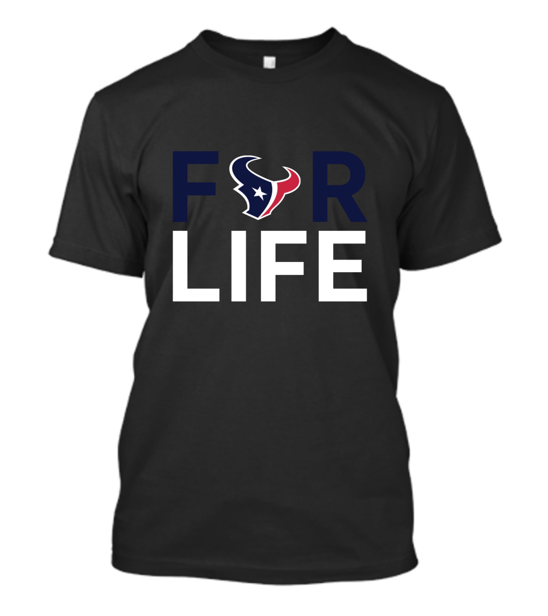Houston Texans Fan Commitment For Life T-Shirt