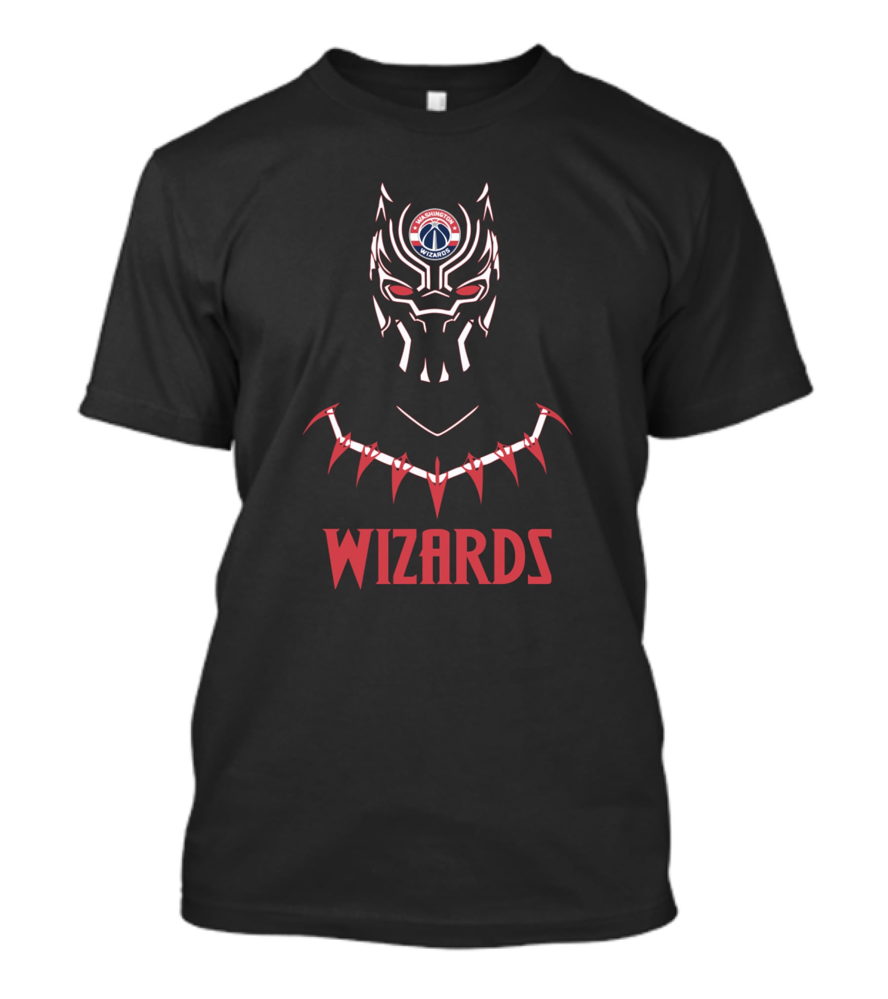 Washington Wizards Fan Black Panther Inspired T-Shirt