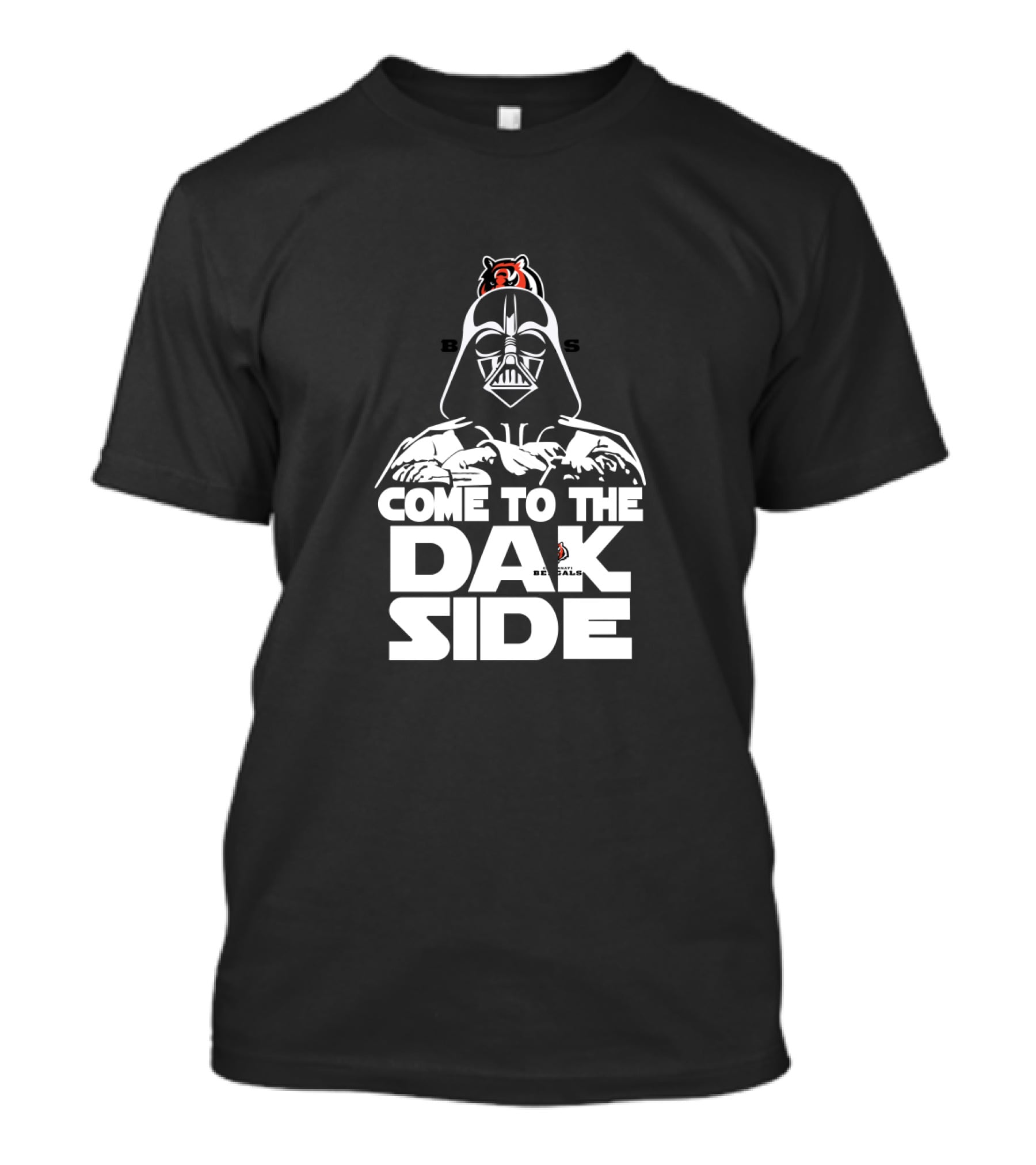 Come To The Dak Side Cincinnati Bengals Darth Vader T-Shirt