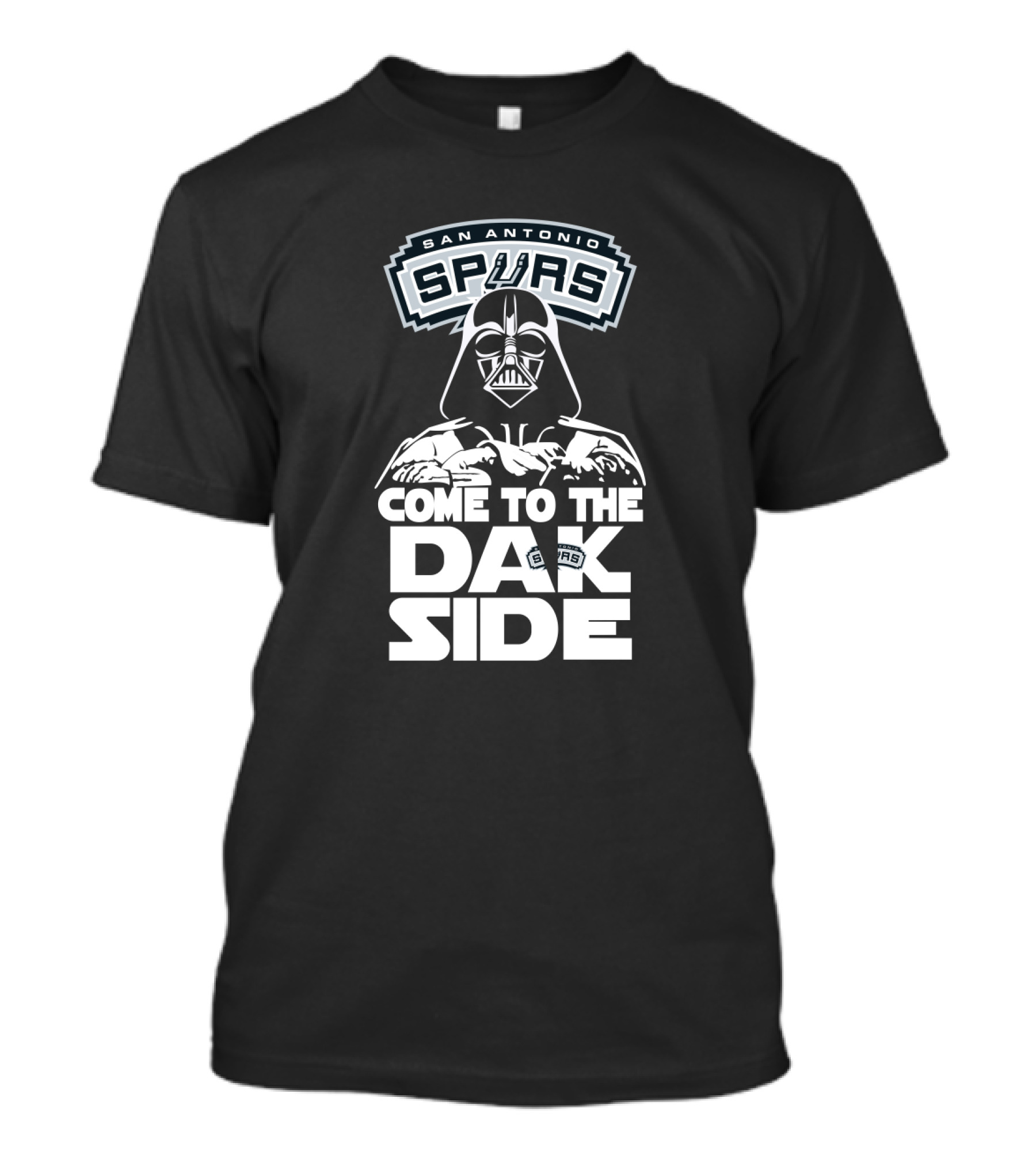San Antonio Spurs Darth Vader Come To The Dark Side T-Shirt