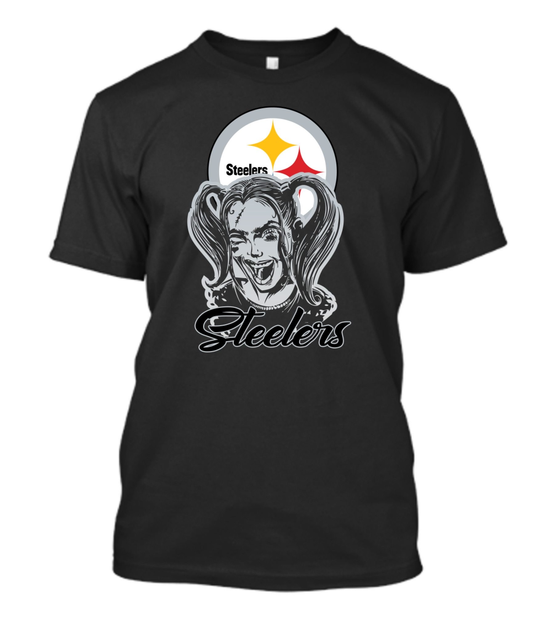Steelers Harley Quinn Fans Pittsburgh Steelers T-Shirt