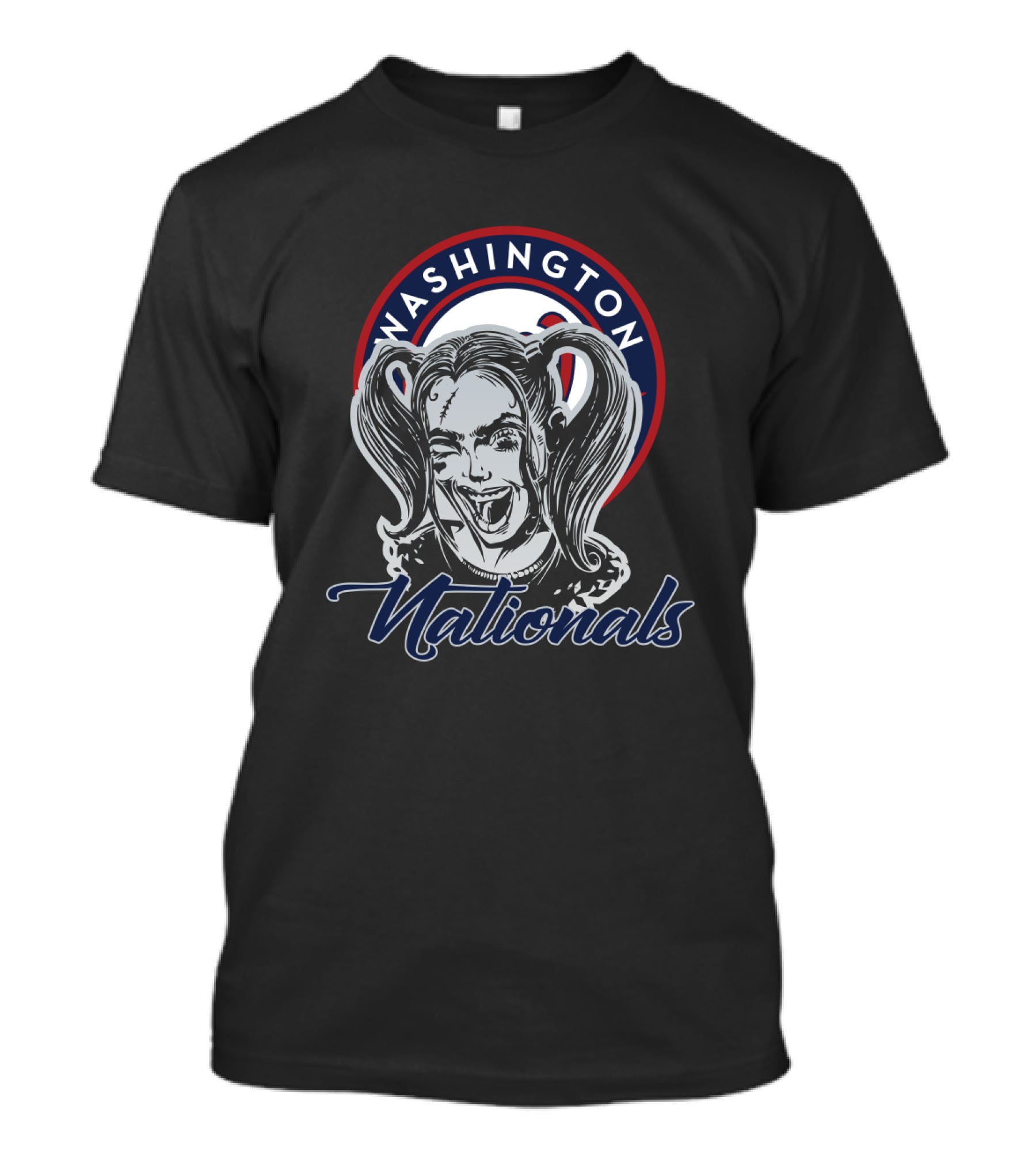 Washington Nationals Harley Quinn Fan T-Shirt