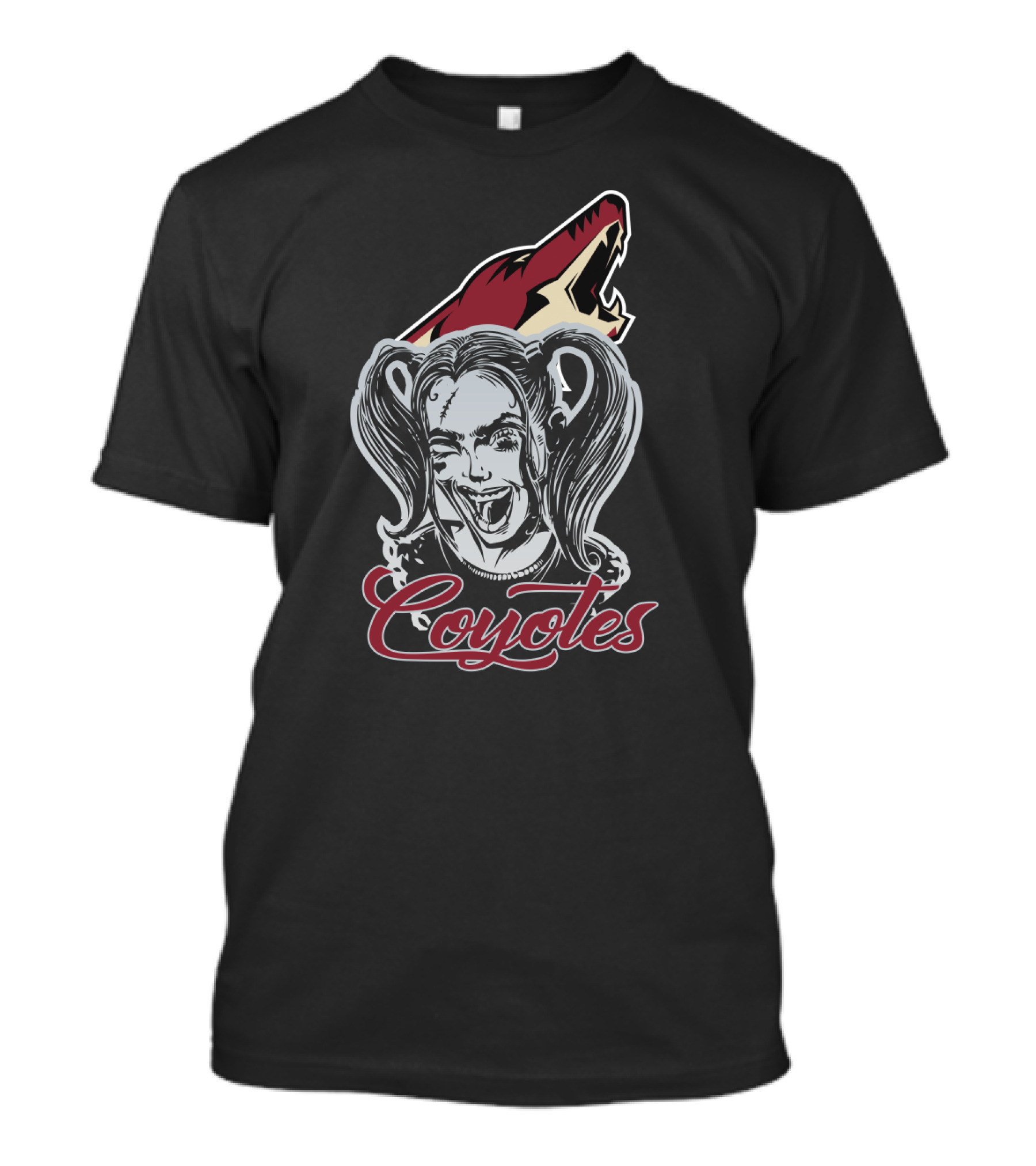 Harley Quinn Coyotes Fans T-Shirt