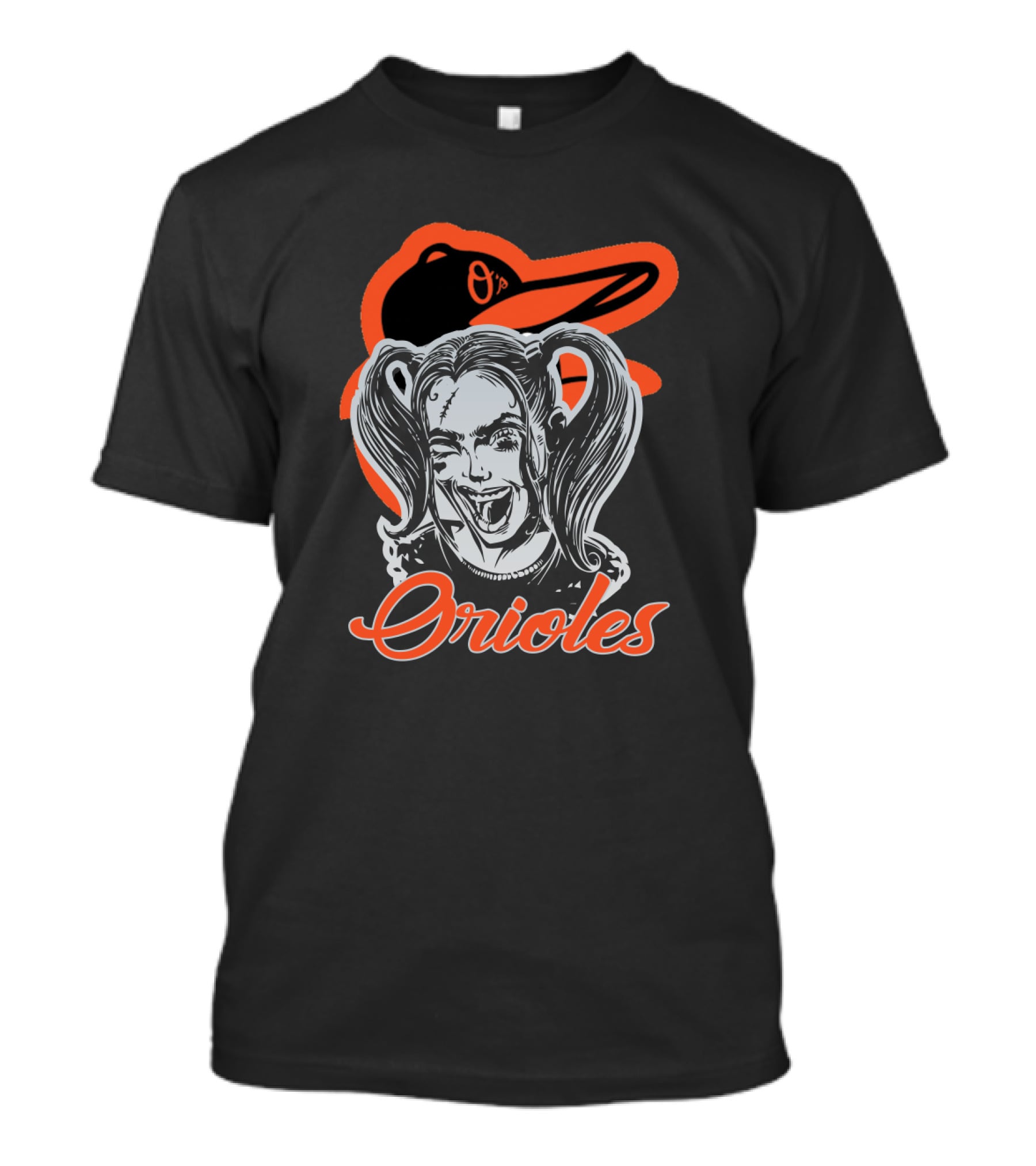 Orioles Harley Quinn Fans Baltimore Orioles T-Shirt
