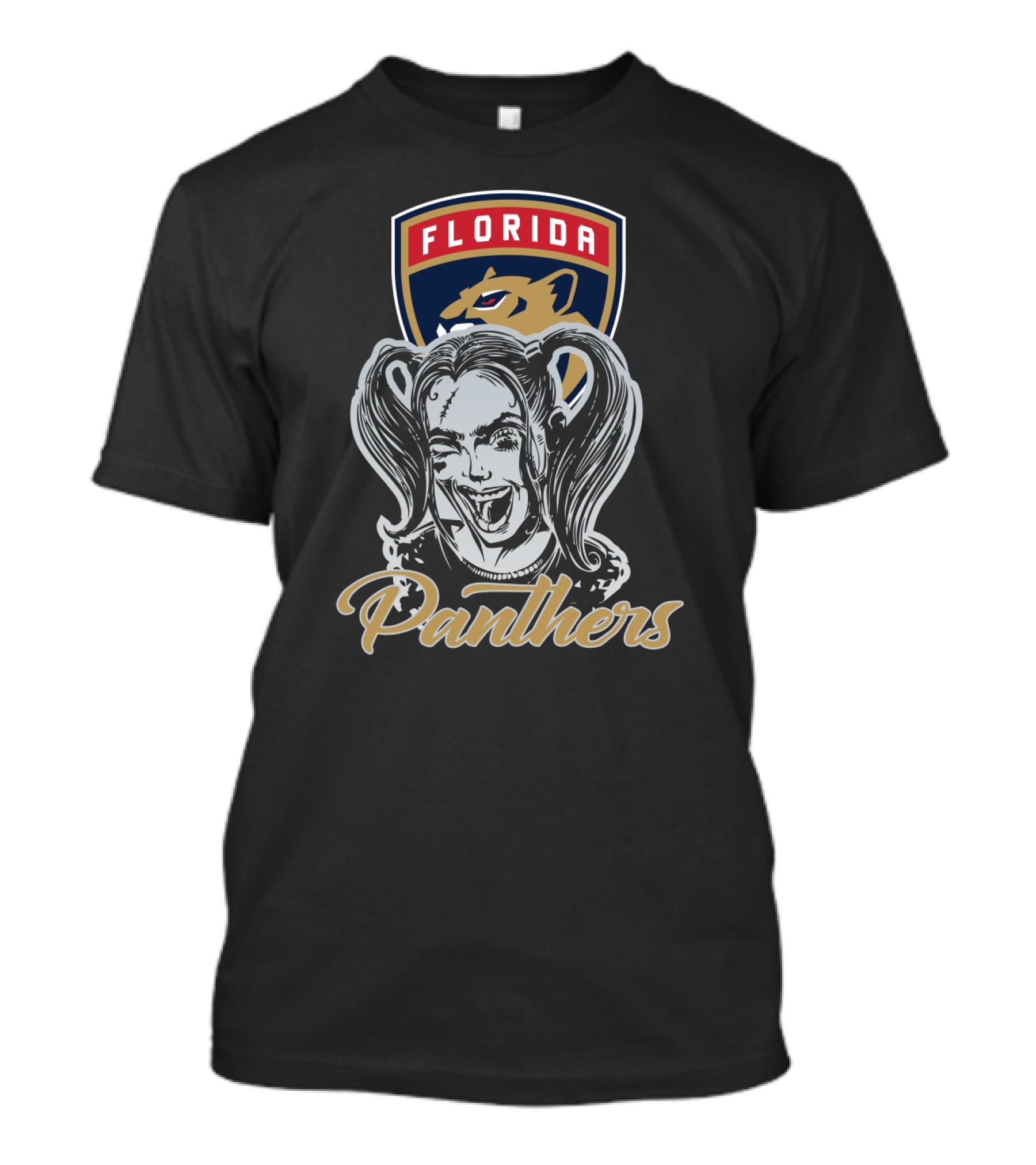 Florida Panthers Harley Quinn Fans T-Shirt