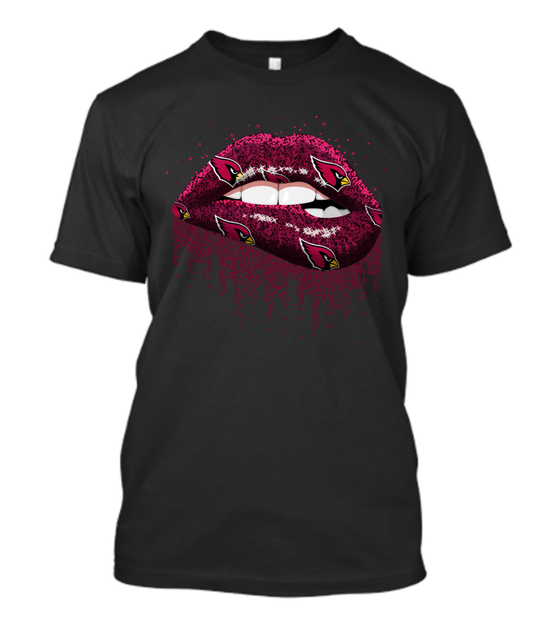 Arizona Cardinals Lips T-Shirt