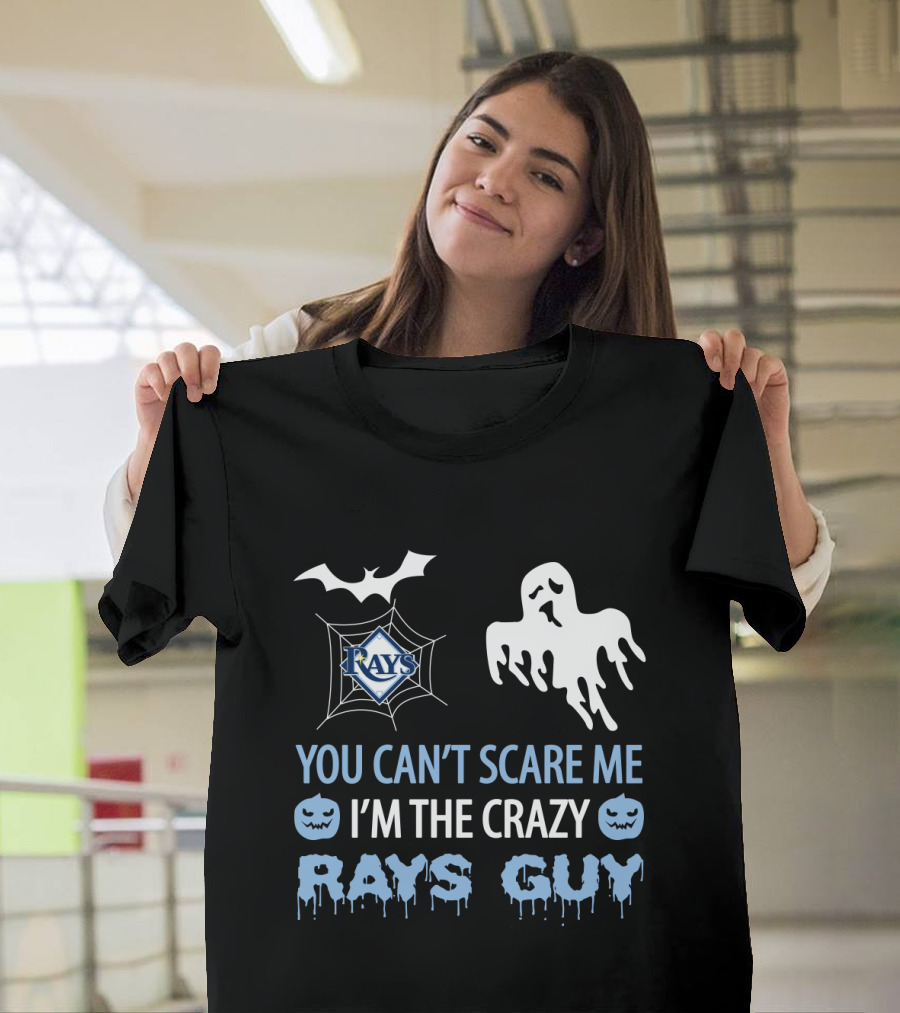 You Can't Scare Me I'm The Crazy Rays Guy Halloween Tampa Bay T-Shirt