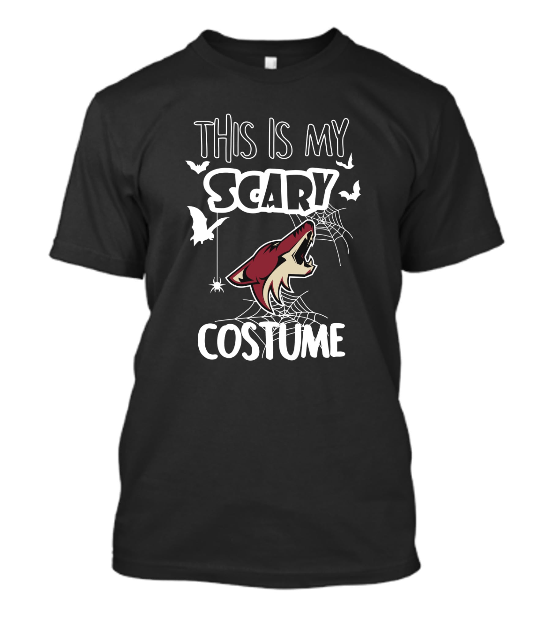 This Is My Scary Costume Arizona Coyotes Halloween T-Shirt