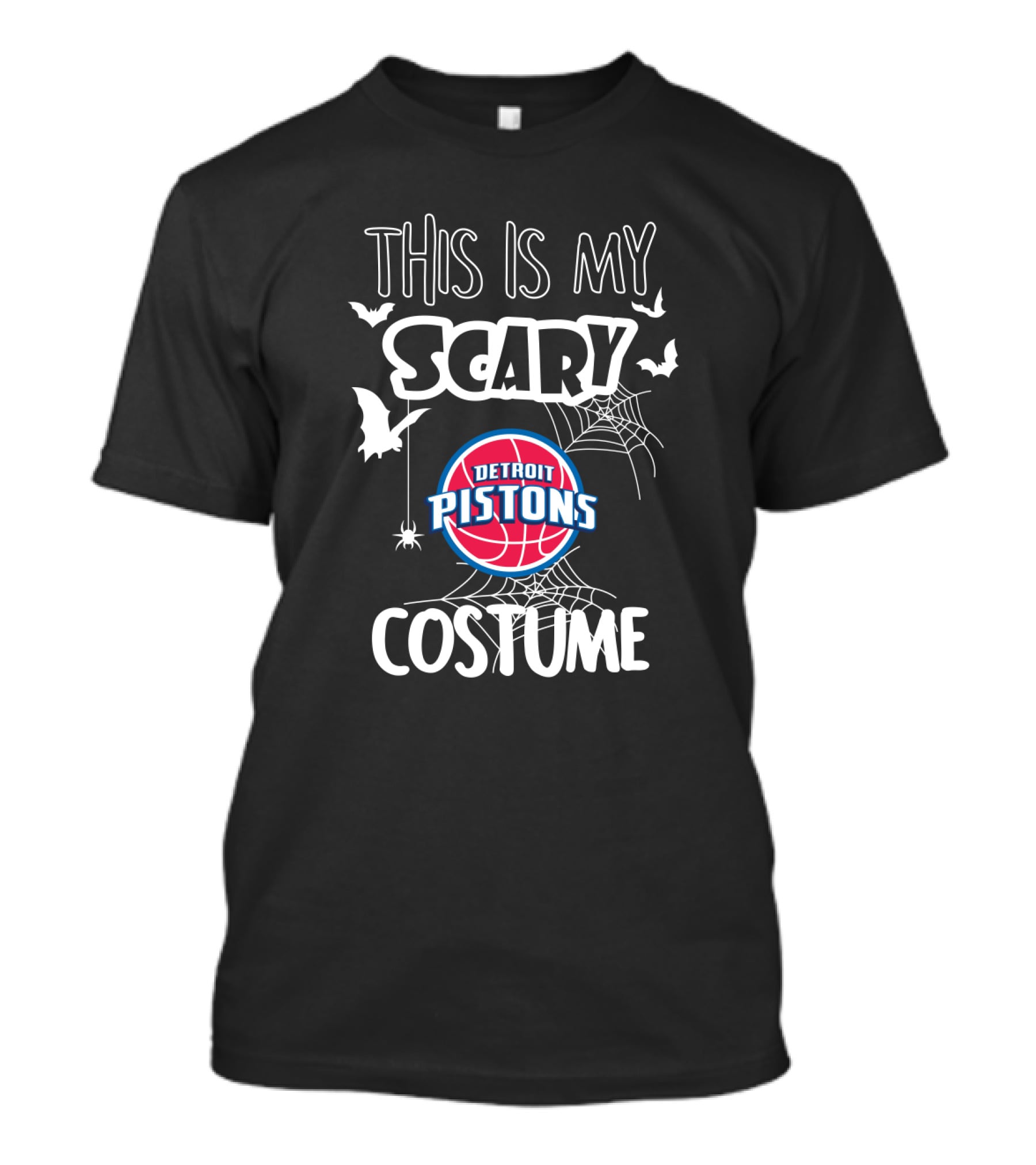 This Is My Scary Detroit Pistons Costume T-Shirt