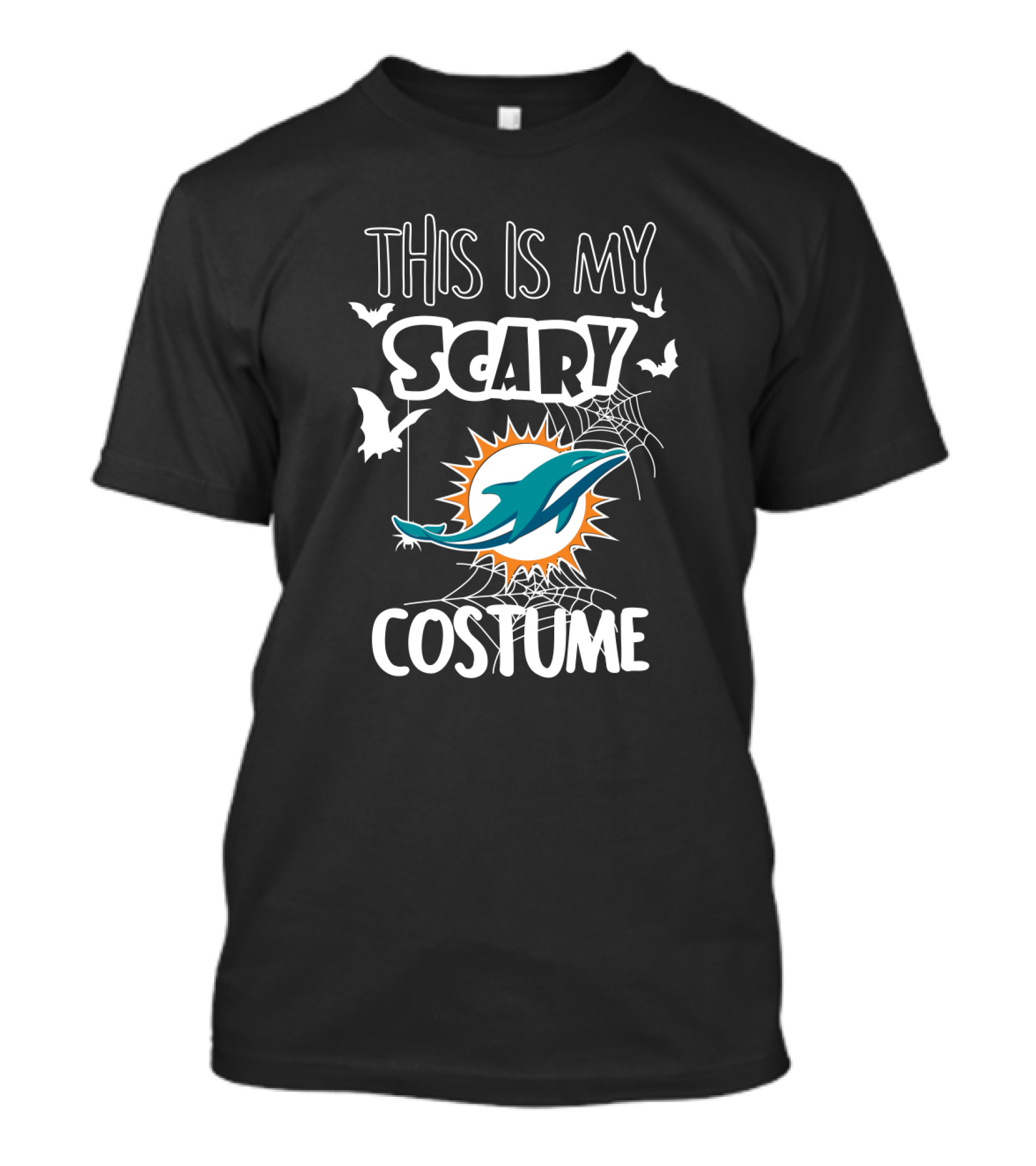 This Is My Scary Miami Dolphins Costume T-Shirt