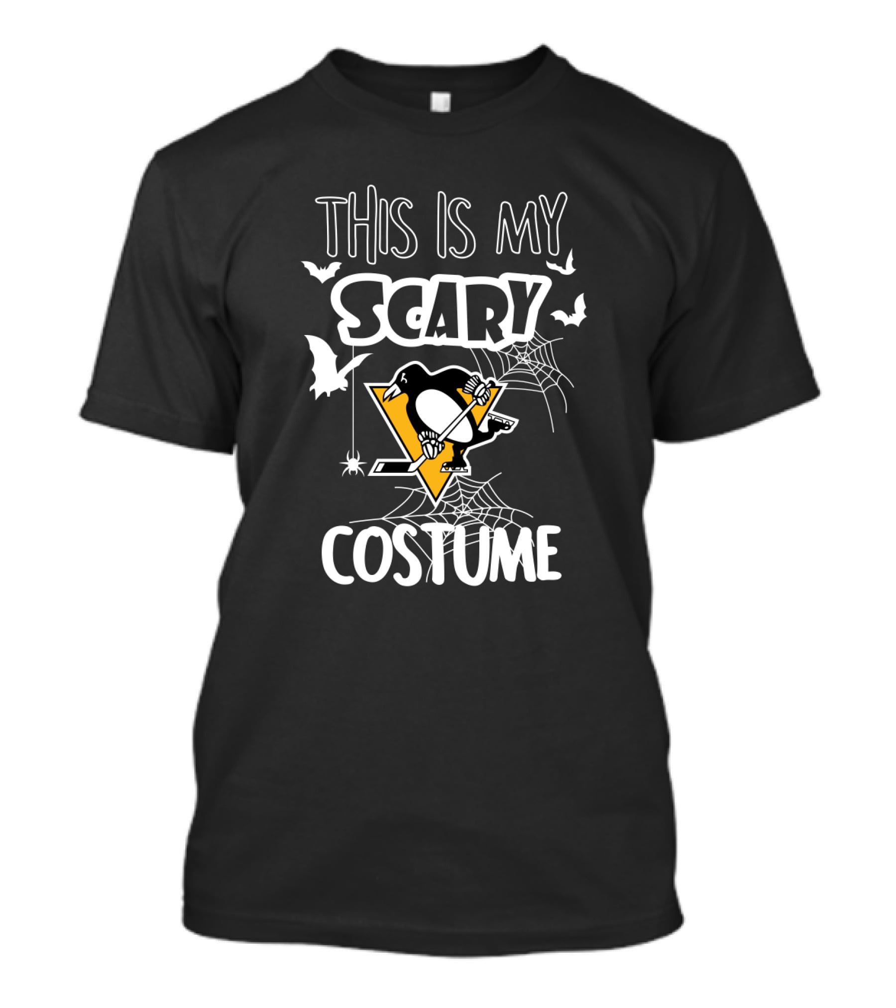This Is My Scary Costume Pittsburgh Penguins Halloween T-Shirt