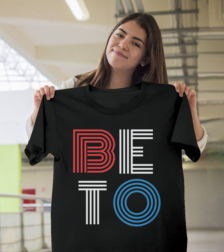 Beto Red White Blue Campaign Styling T-Shirt