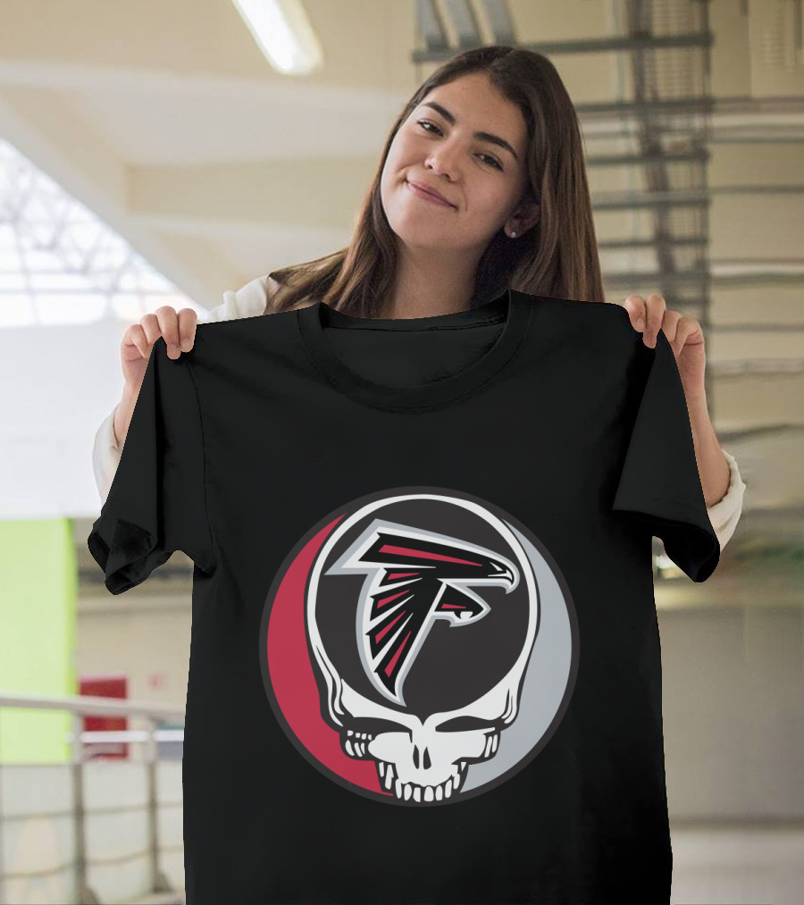 Grateful Dead Steal Your Face Atlanta Falcons Fans T-Shirt