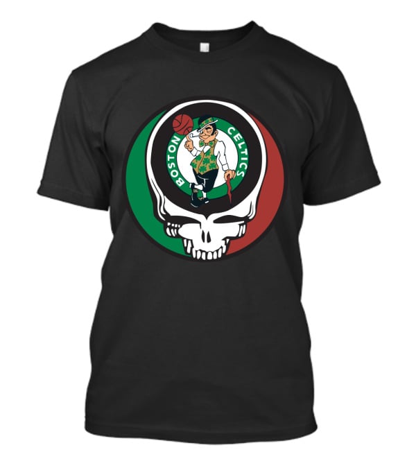 Boston Celtics Grateful Dead Collaboration T-Shirt