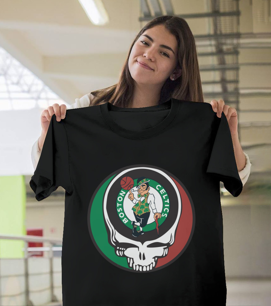 Boston Celtics Grateful Dead Collaboration T-Shirt
