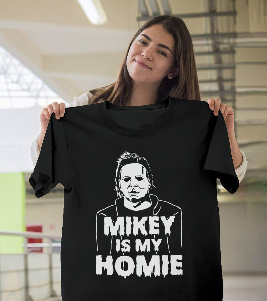 Mikey Is My Homie Halloween Horror Icon T-Shirt