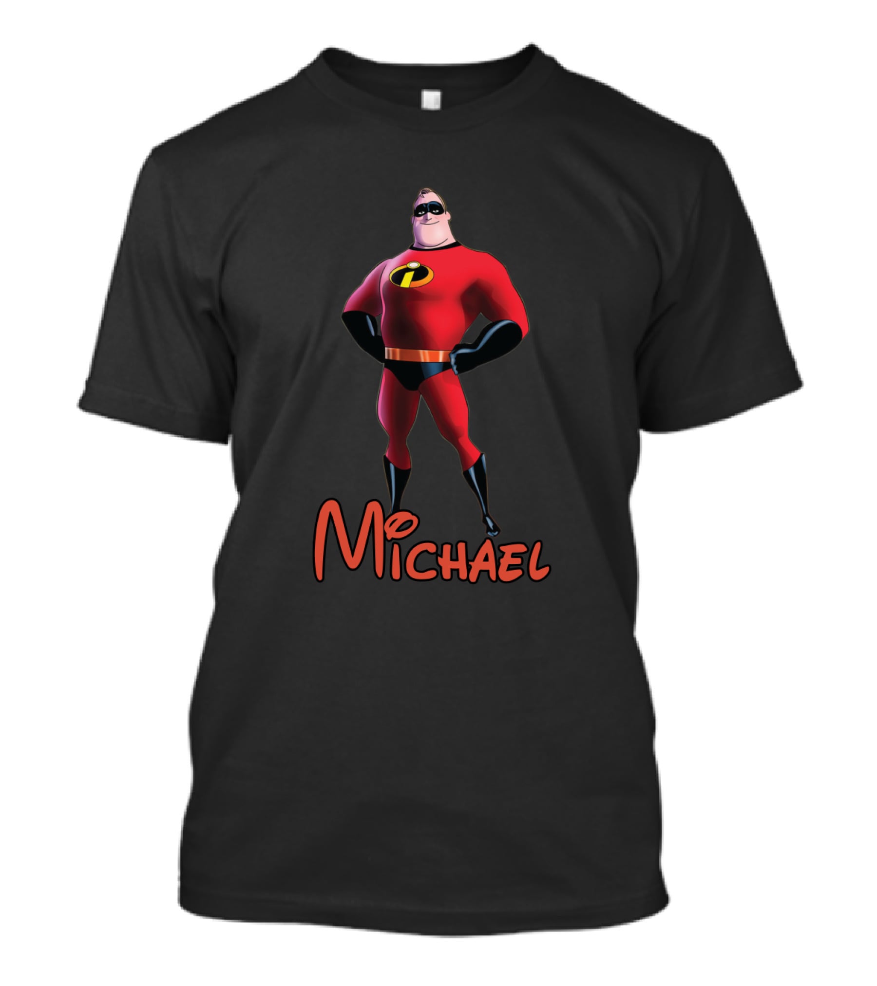 Mr. Incredible Michael The Incredibles Disney Pixar Superhero T-Shirt
