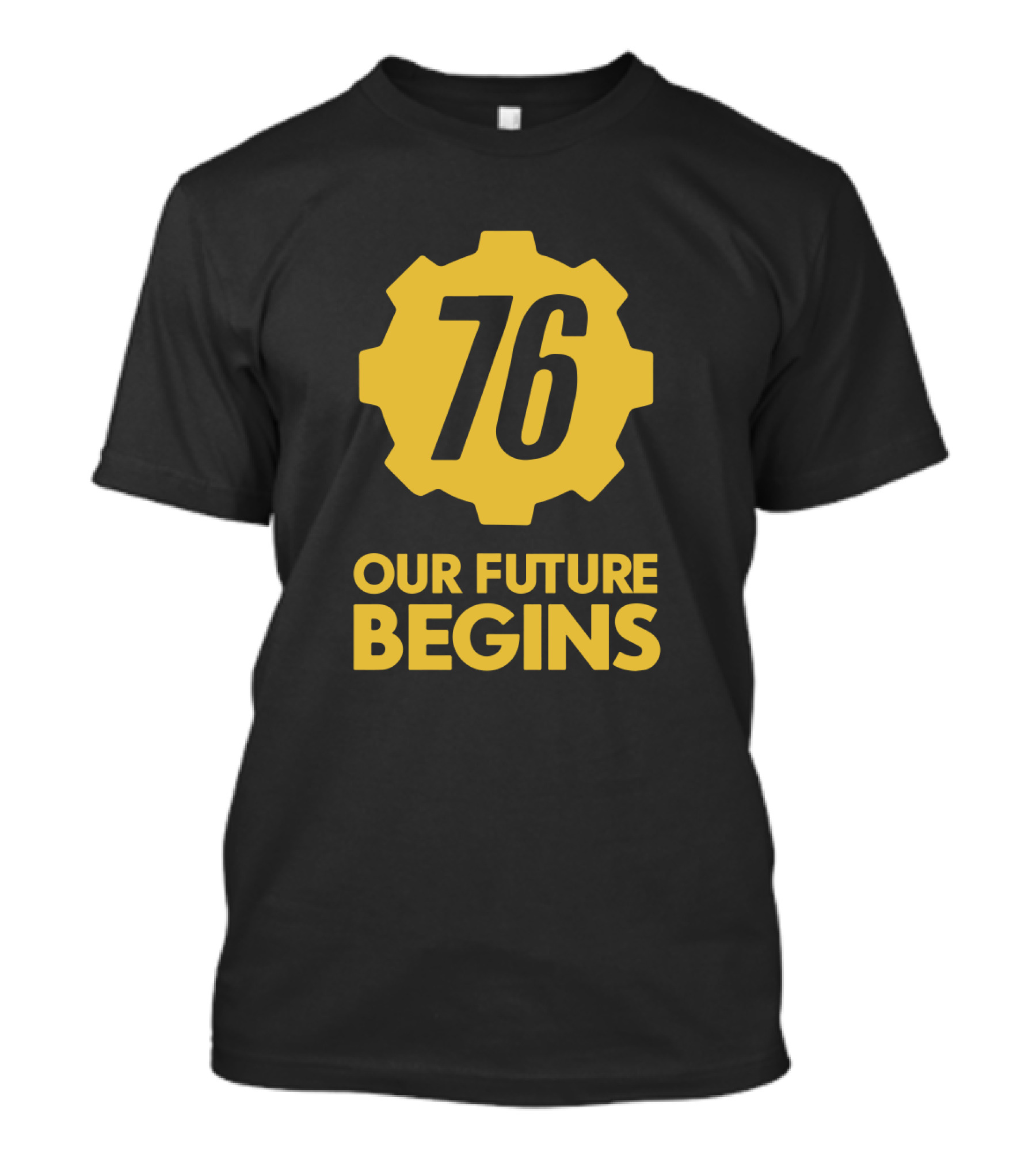Fallout 76 Vault-Tec Gear Logo Our Future Begins T-Shirt