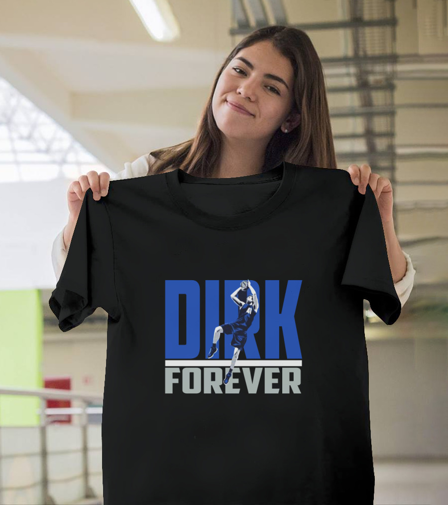 DIRK FOREVER Basketball Legend Iconic No. 41 T-Shirt