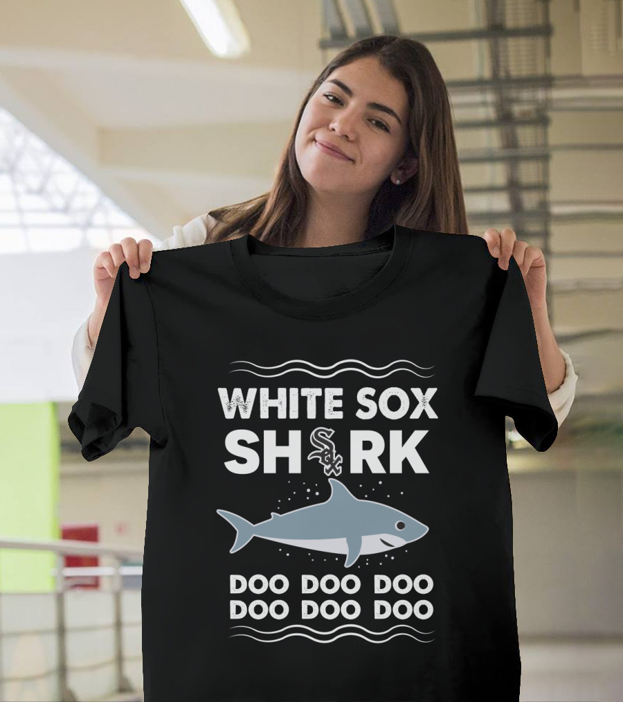 White Sox Shark Doo Doo Doo Song Parody With Chicago Team T-Shirt