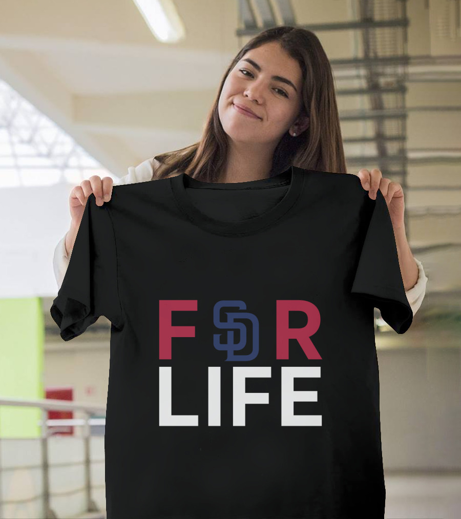 SD Padres Baseball Fans For Life Loyalty T-Shirt
