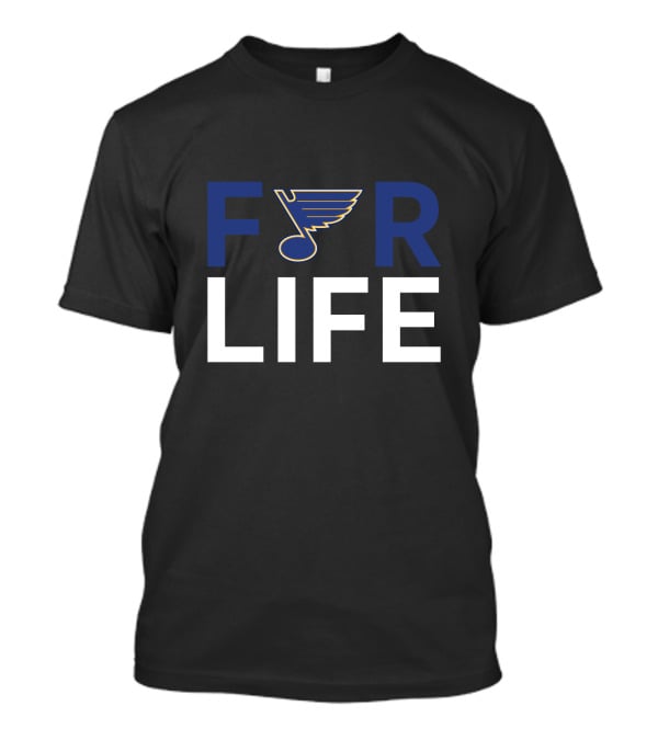 St. Louis Blues Iconic Hockey Symbol For Life Loyal Fans T-Shirt