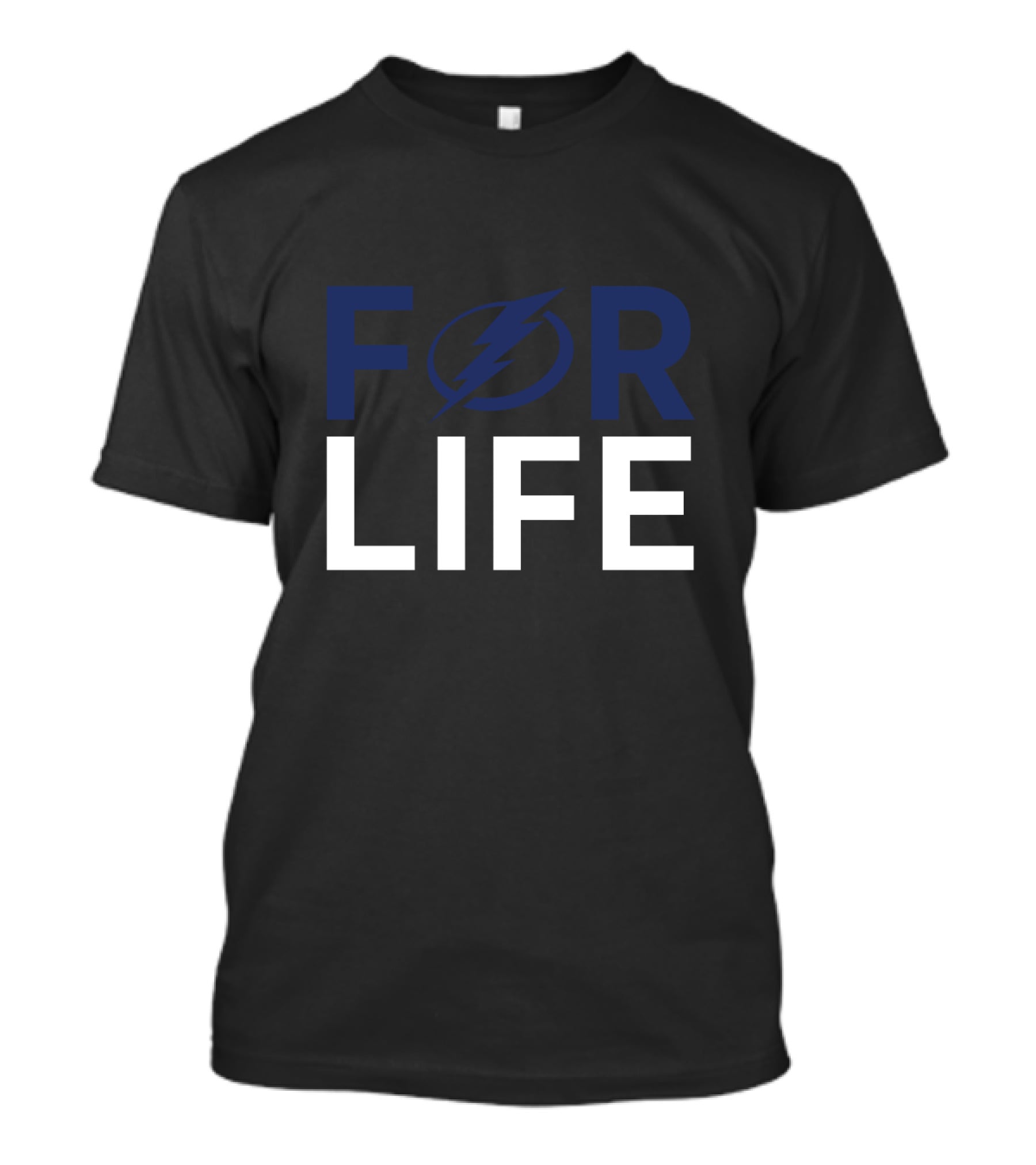 For Life Tampa Bay Lightning Enthusiasts T-Shirt